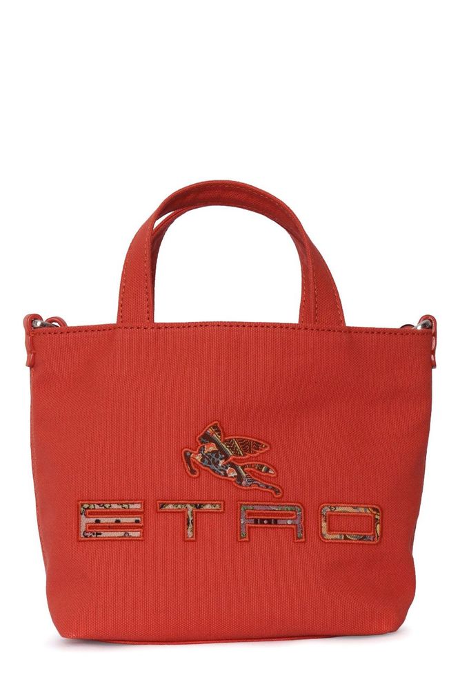 ETRO KIDS 브랜디드 패치 버킷백