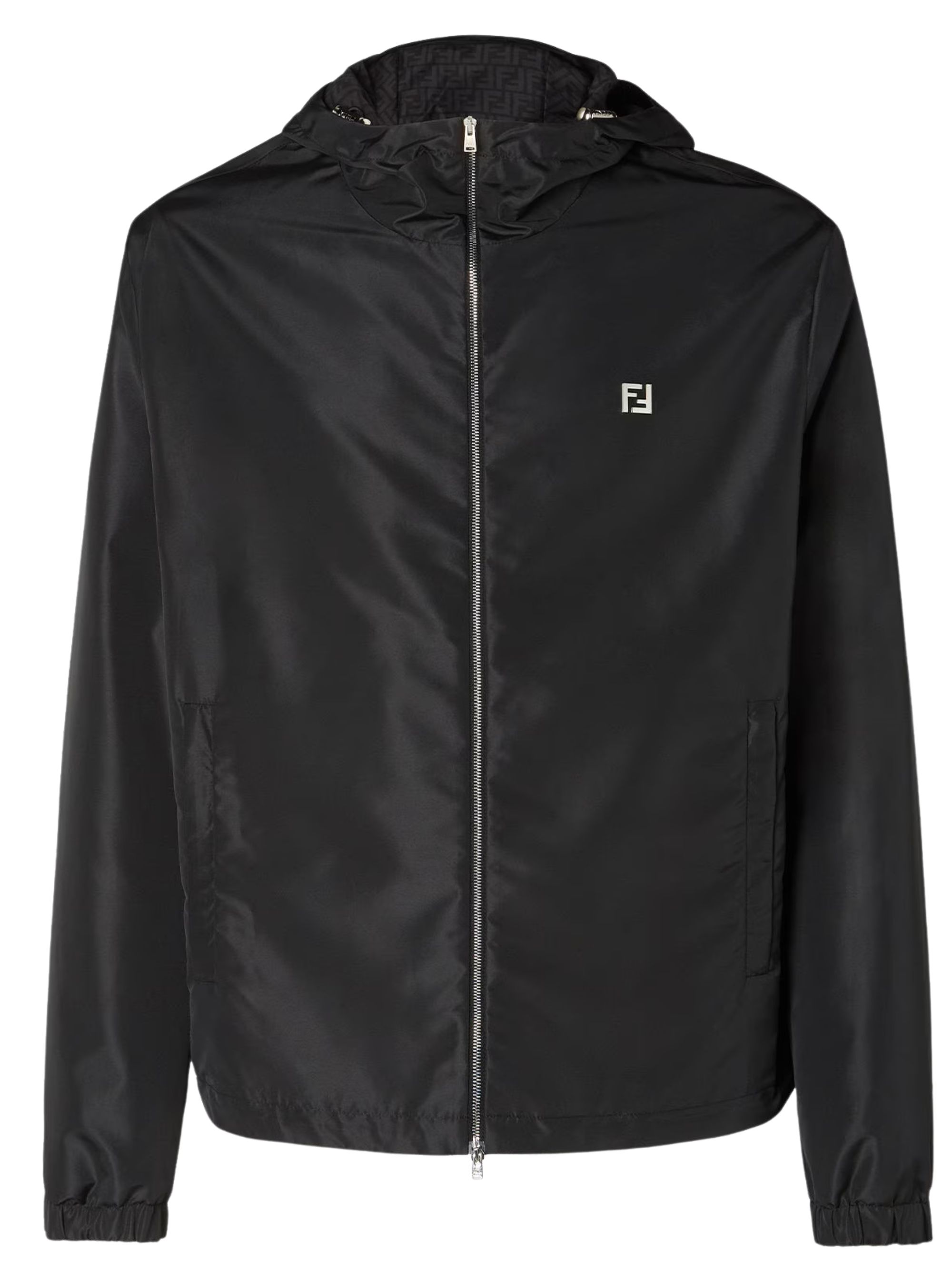 FENDI 후드 블루종