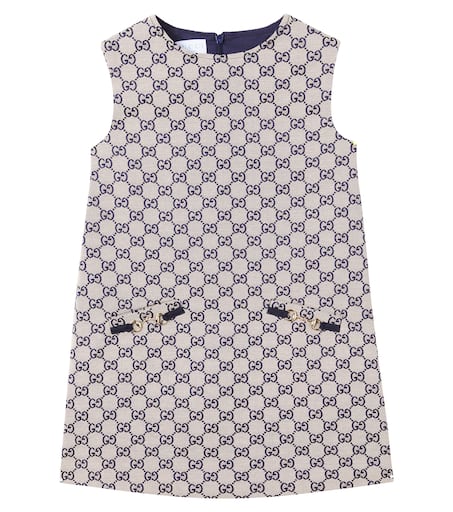 Gucci Kids GG 자카드 드레스