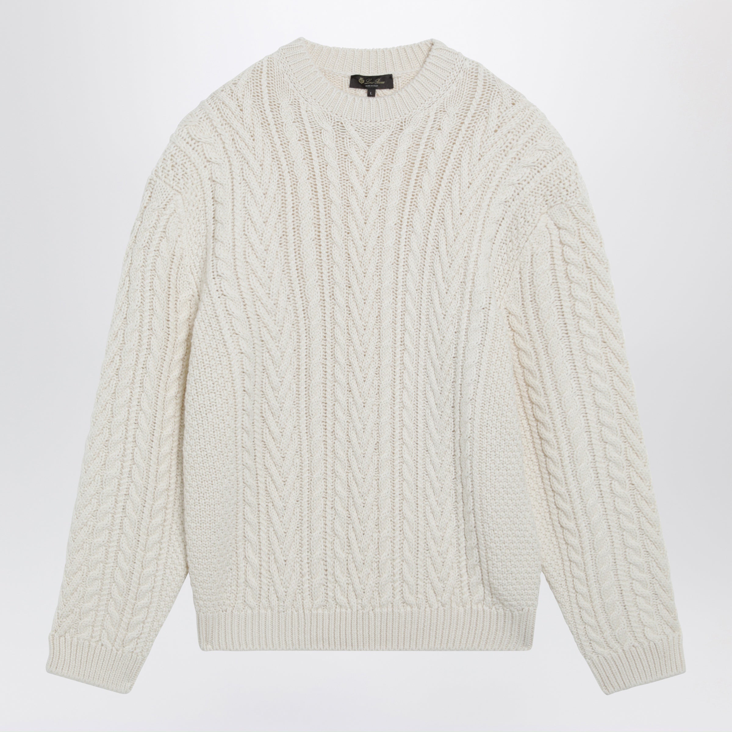 LOROPIANA 스쿠너 스웨터 캐시미어 알파카