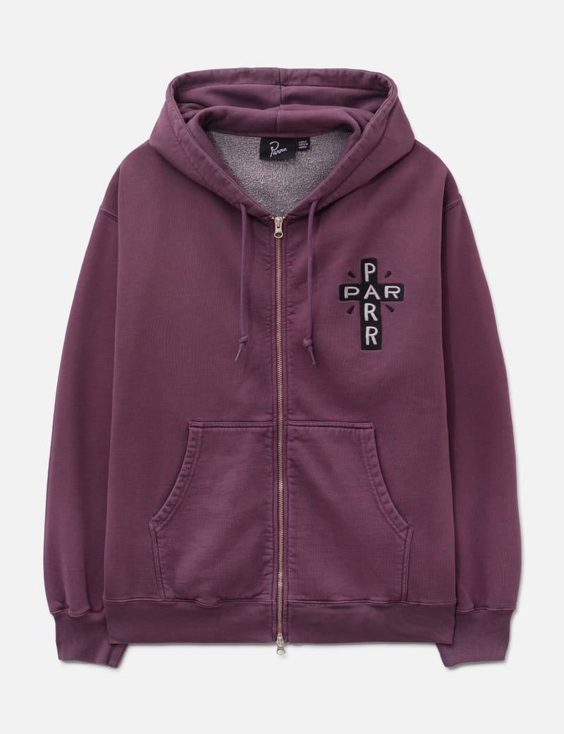 By Parra A Cross To Bear 집업 후드티