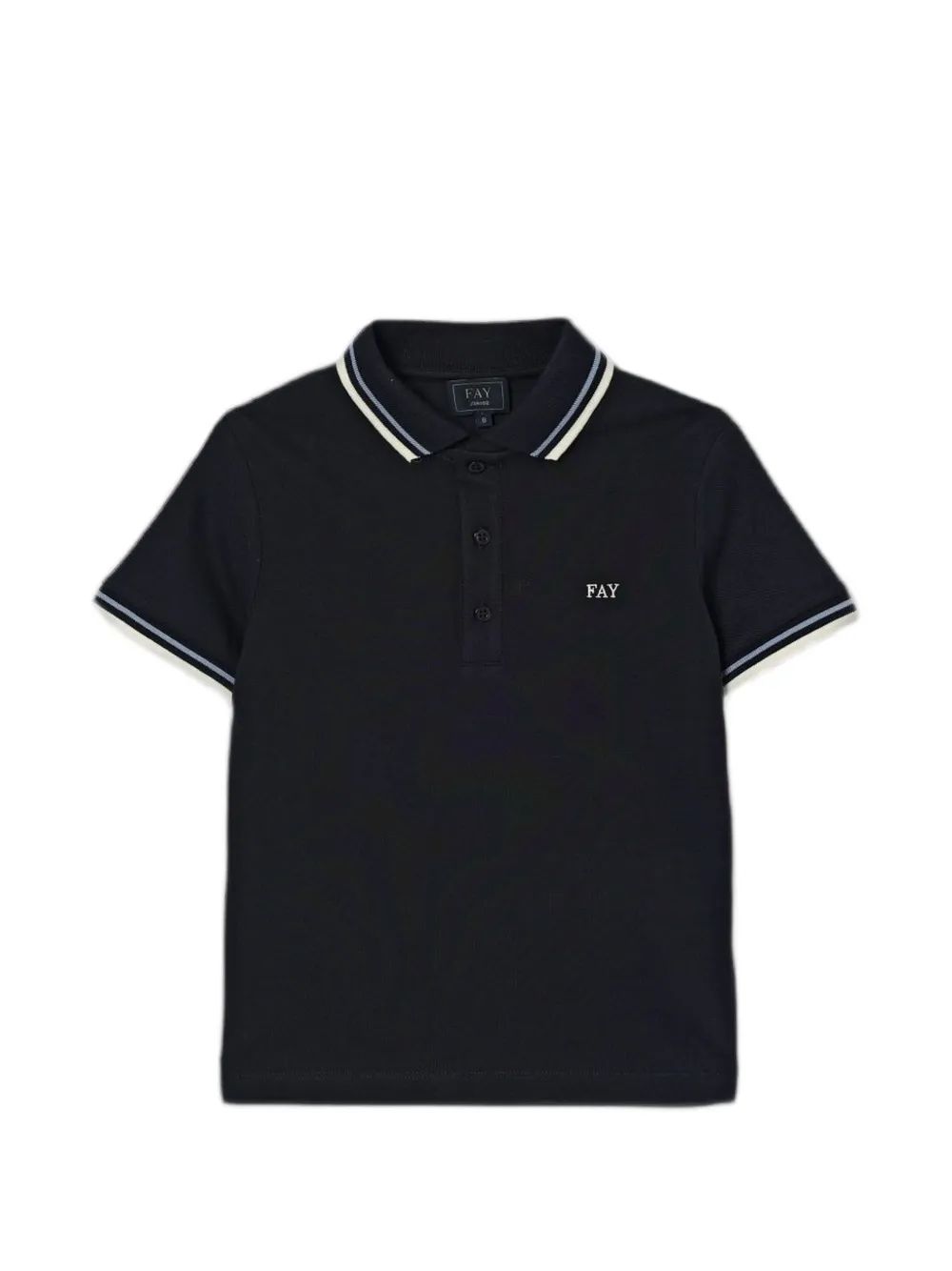 Fay Kids 피케 코튼 폴로 셔츠