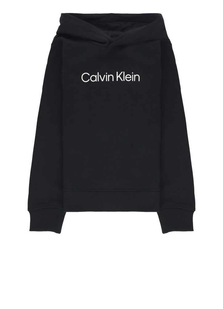 Calvin Klein Kids 로고 프린트 후드티
