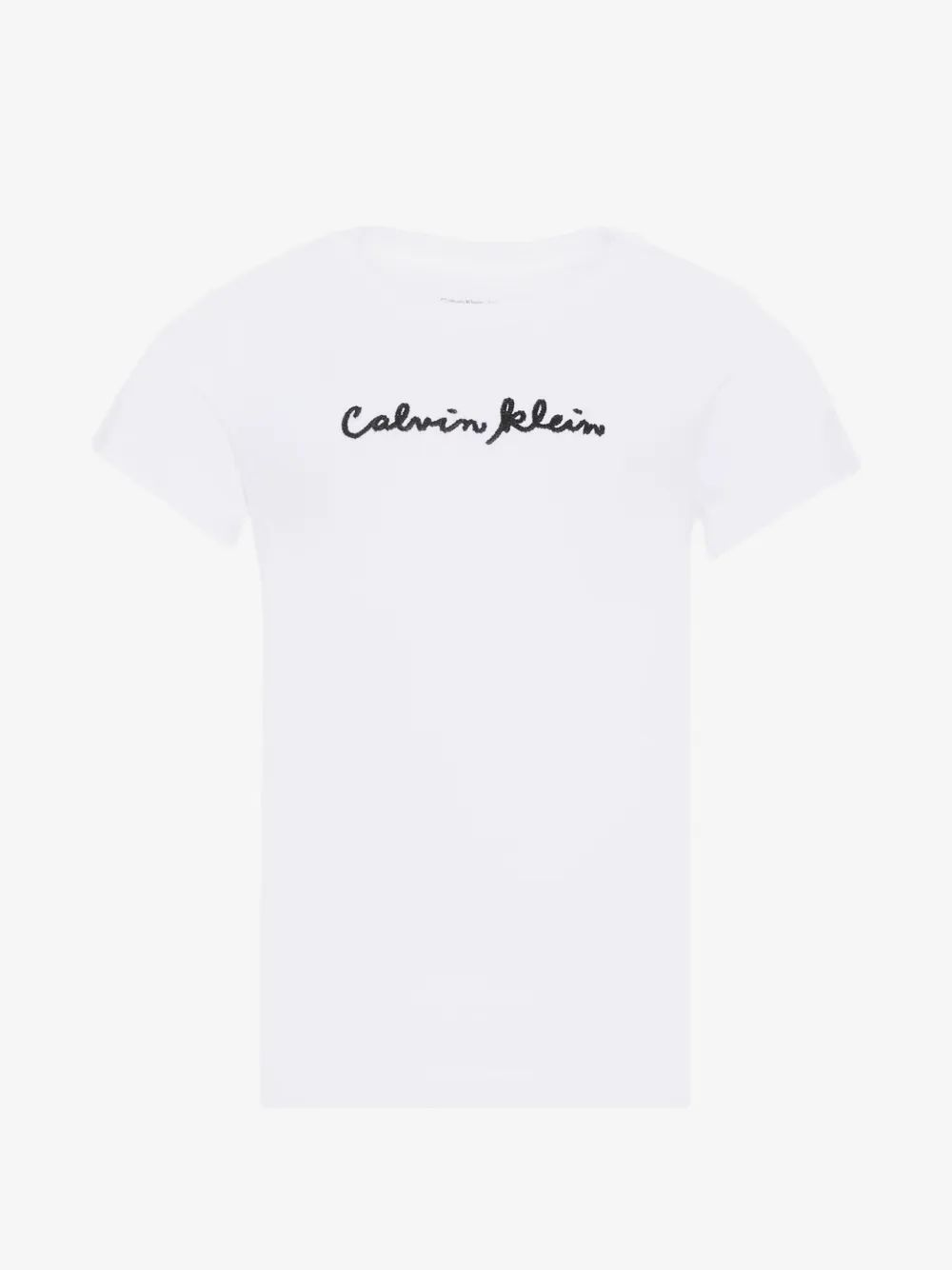 Calvin Klein Kids 로고 프린트 티셔츠