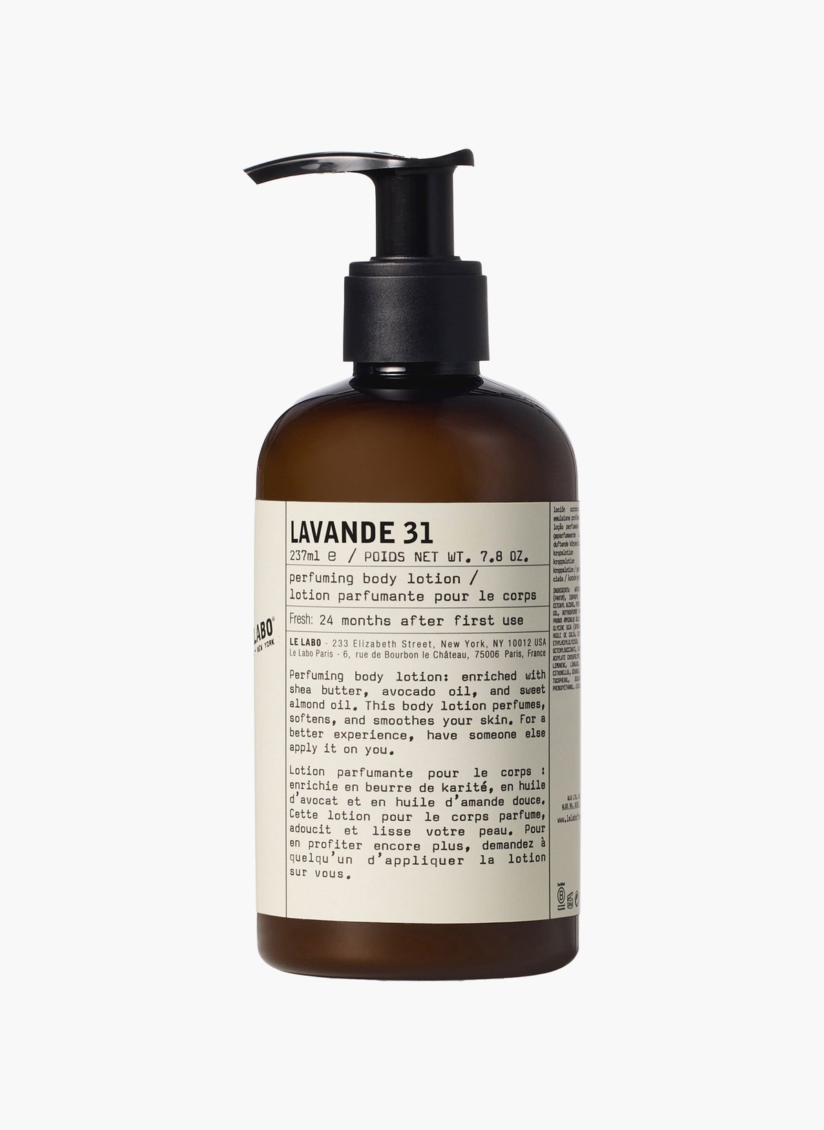 LE LABO 라반드 31 바디 로션