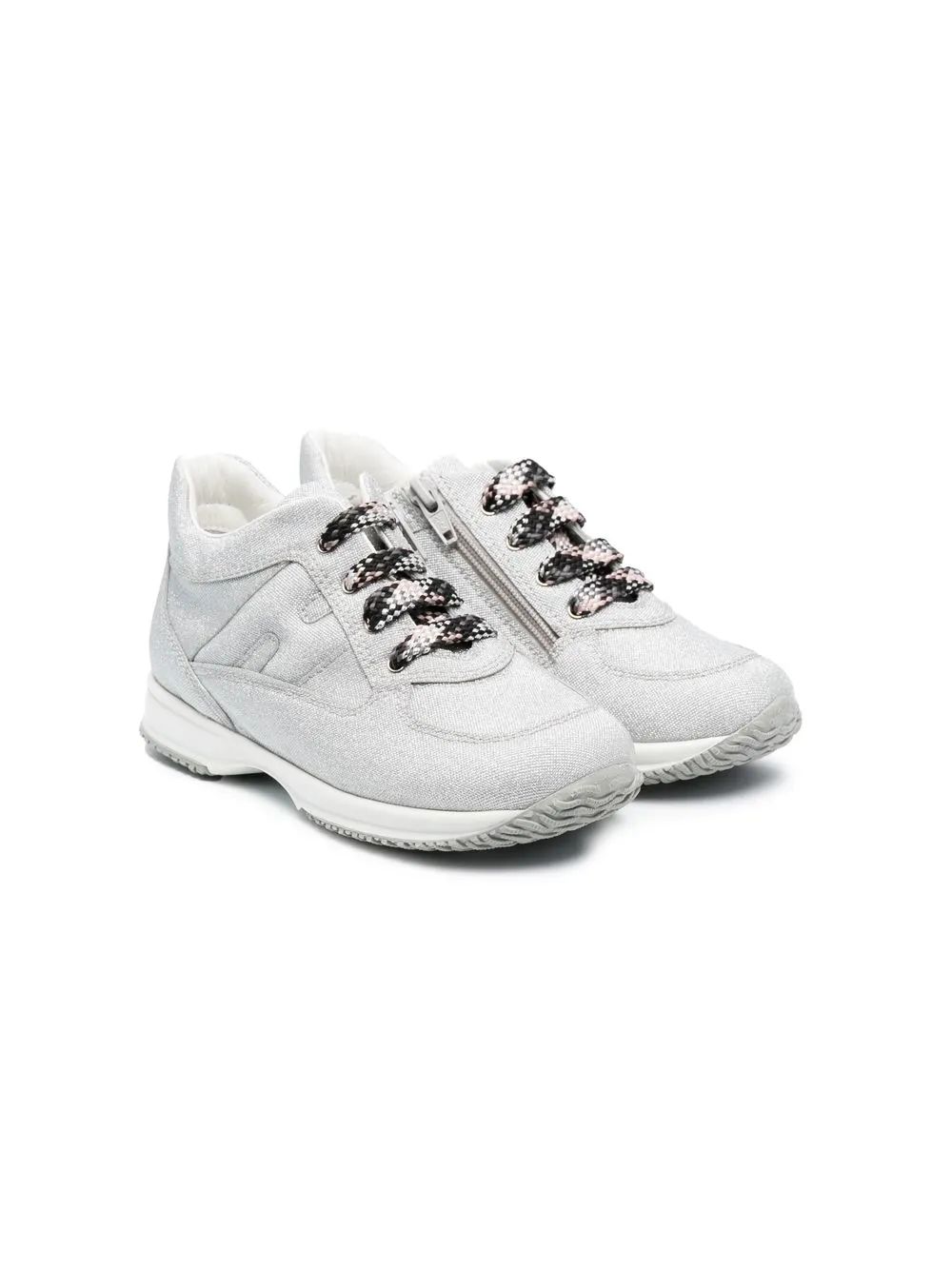 Hogan Kids H 자수 스니커즈