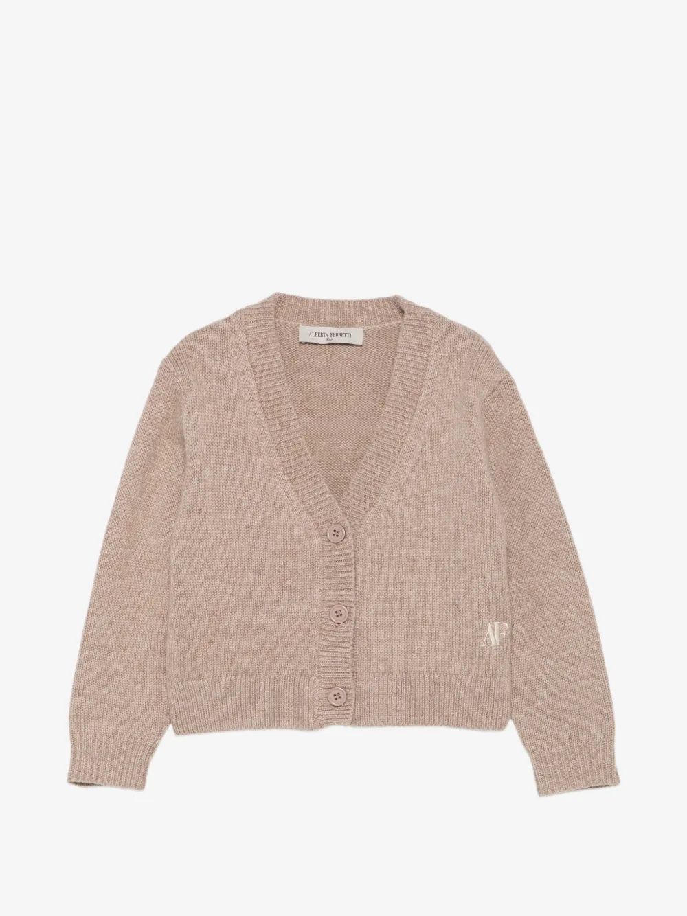 Philosophy Di Lorenzo Serafini Kids 로고 자수 브이넥 가디건