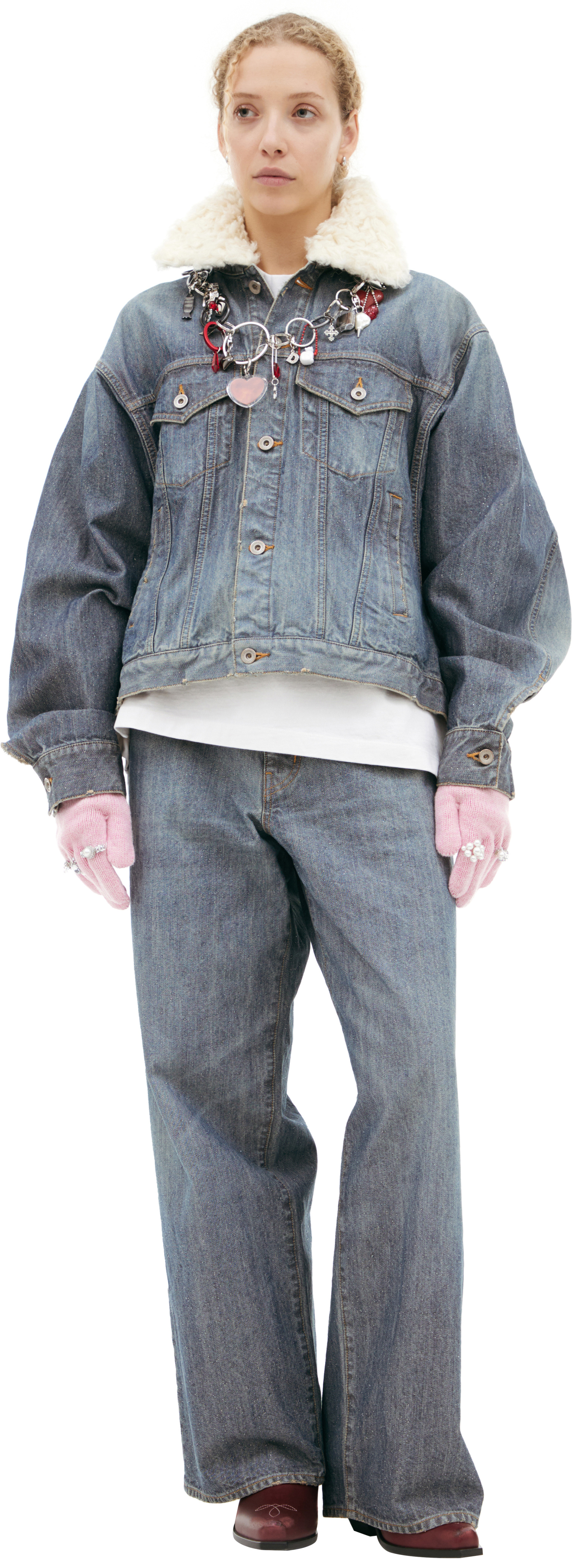 Doublet 데님 자켓