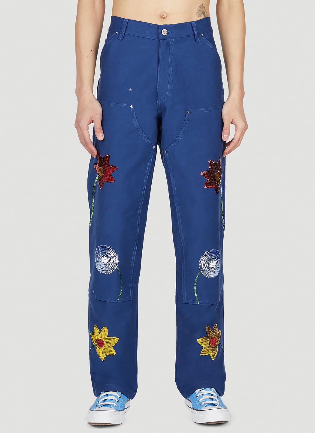 SKY HIGH FARM Embroidered Cargo Pants