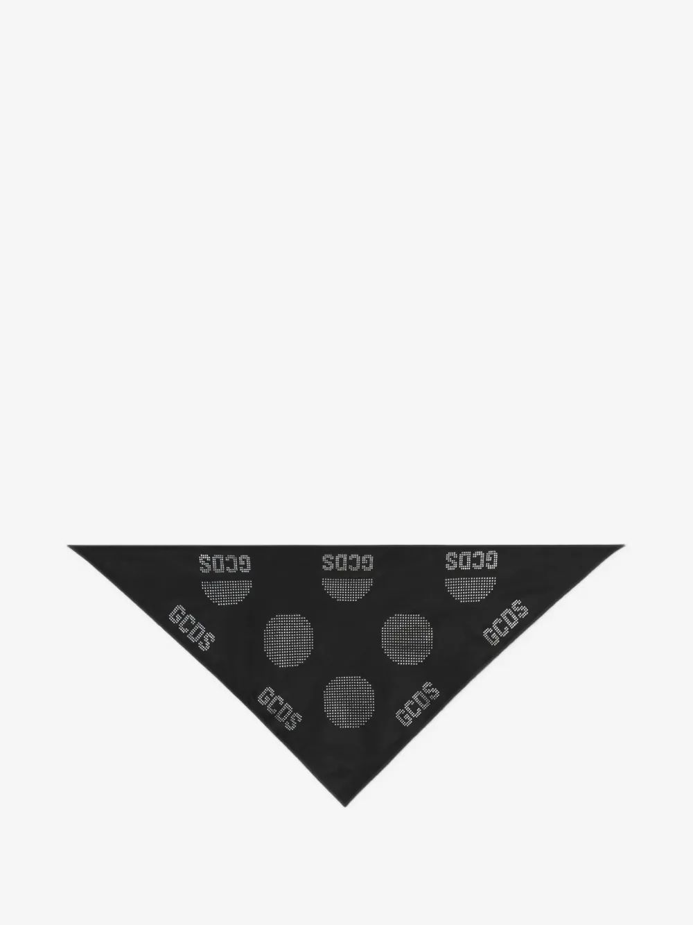 GCDS 크리스탈 장식 반다나