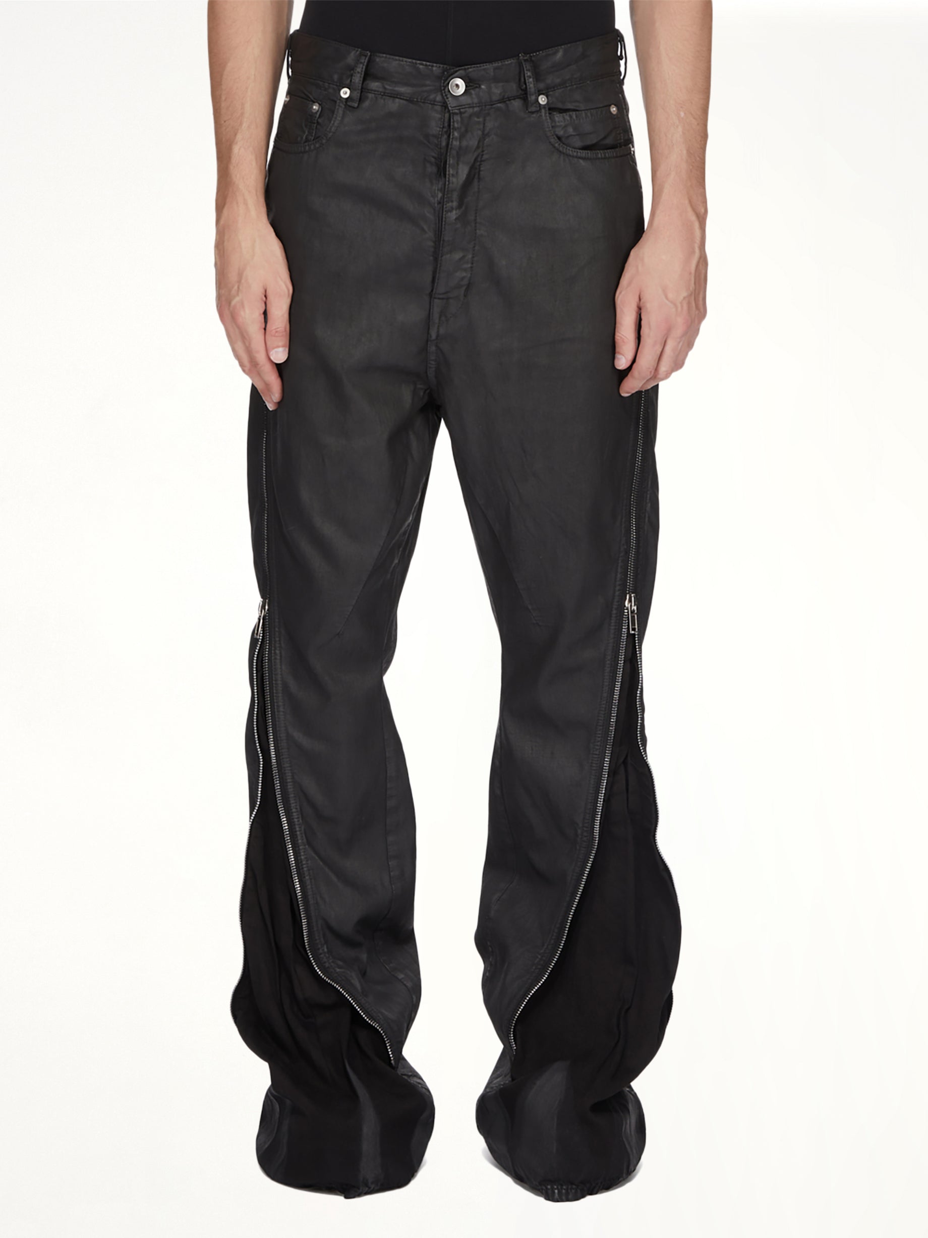 RICK OWENS DRKSHDW 볼란 바나나 진 블랙