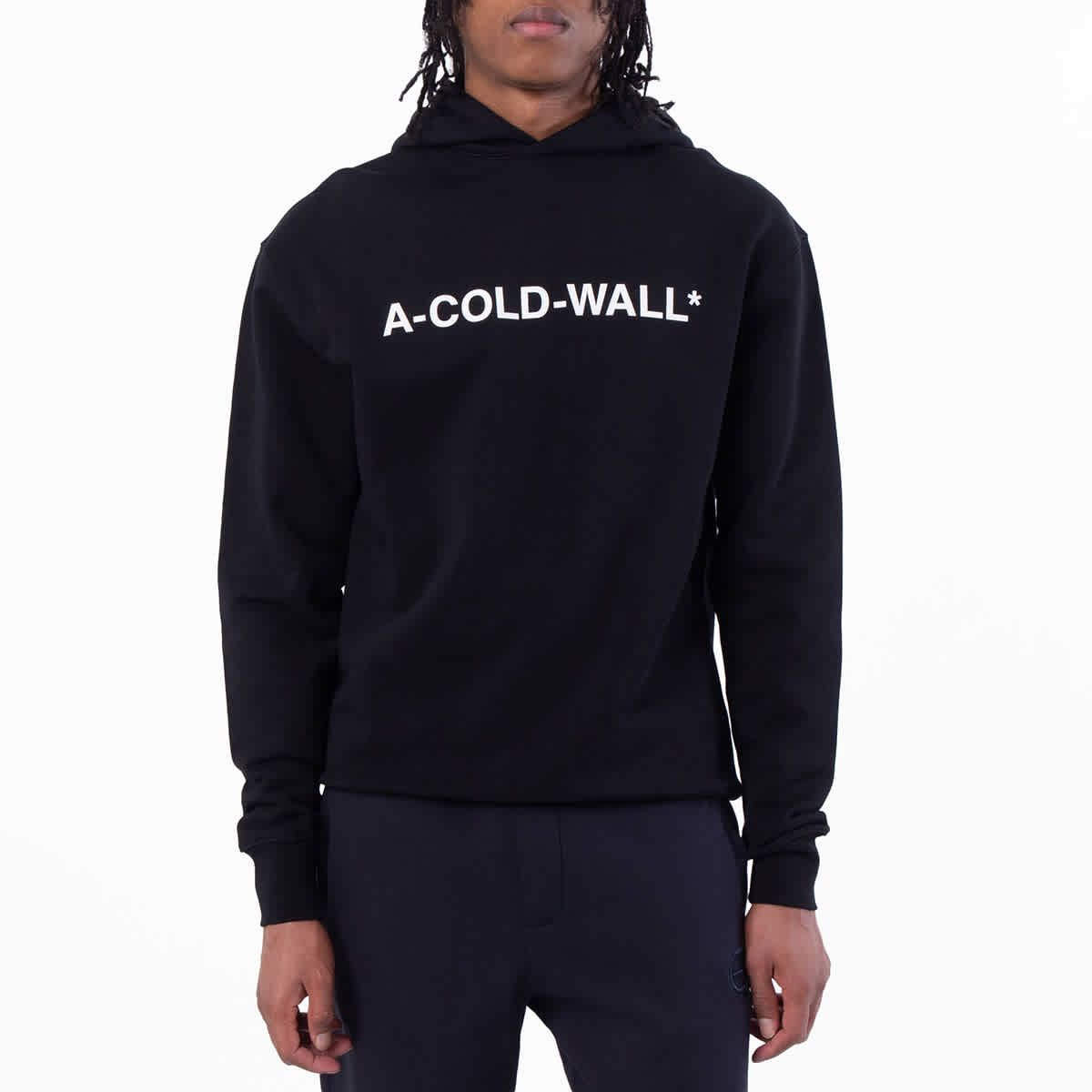 A-COLD-WALL* 콜드 월 에센셜 로고 면 후드티