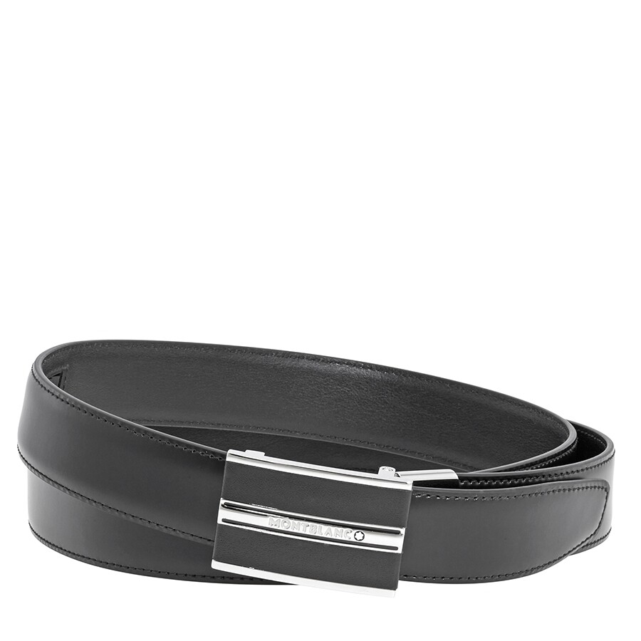 MONTBLANC 클래식 라인 남성 스무스 가죽 벨트