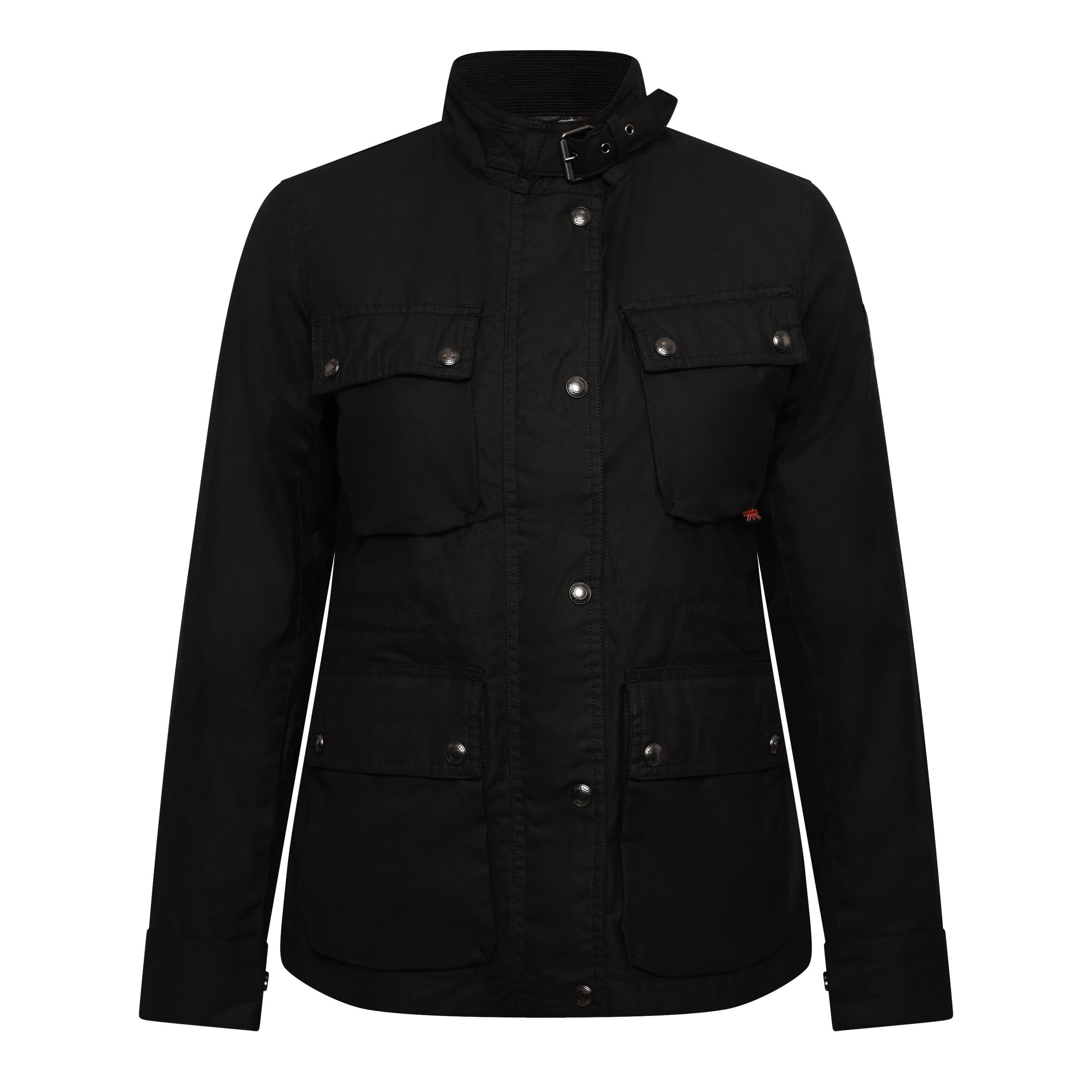 BELSTAFF 여성 필드마스터 왁스 자켓