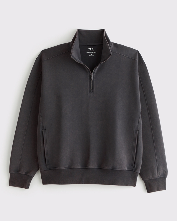 Abercrombie & Fitch 와이피비 네오니트 맥스 하프집 스웨트셔츠