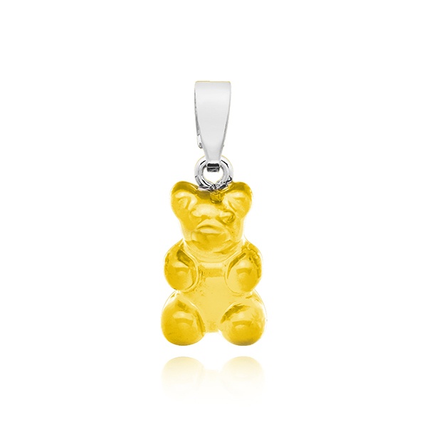 CRYSTAL HAZE 크리스탈헤이즈 NOSTALGIA BEAR-MINION-CLASSIC CONNECTOR SILVER 여성 참