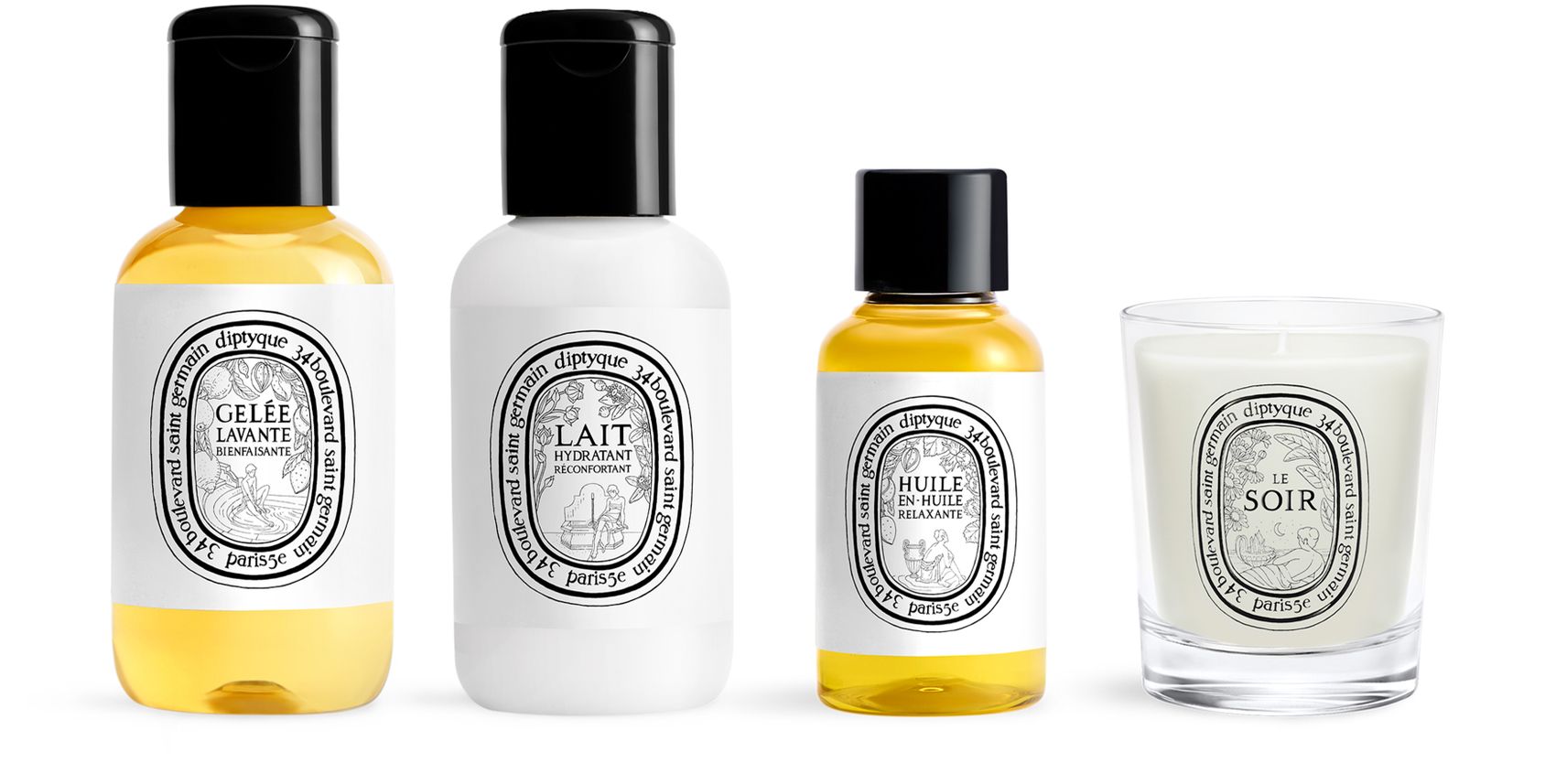 DIPTYQUE 수딩 이브닝 리추얼 디스커버리 세트