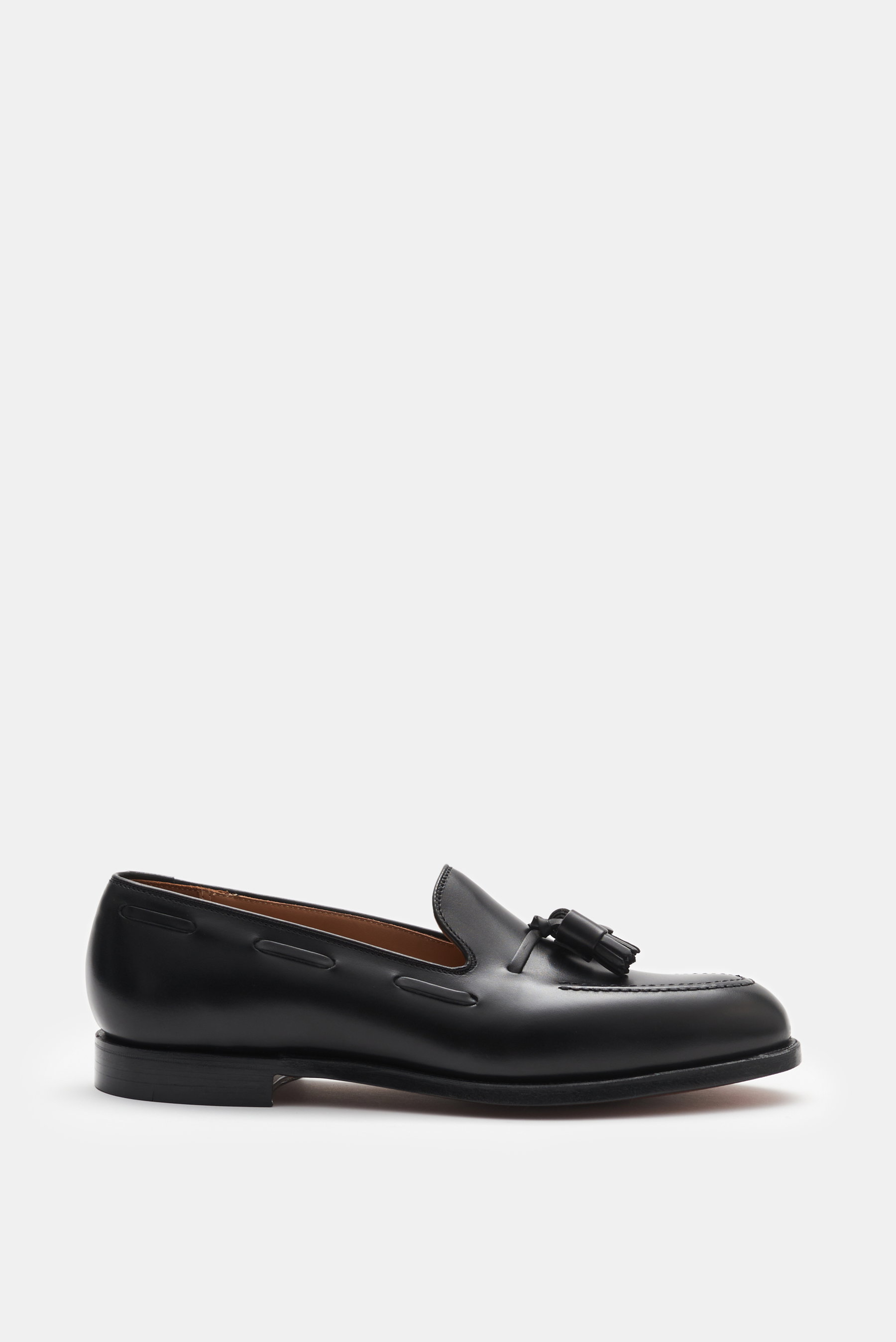 Crockett & Jones 카벤디시 태슬 로퍼 블랙
