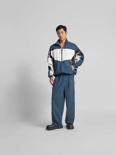 VETEMENTS 트레이닝 재킷 스탠드 칼라 블루