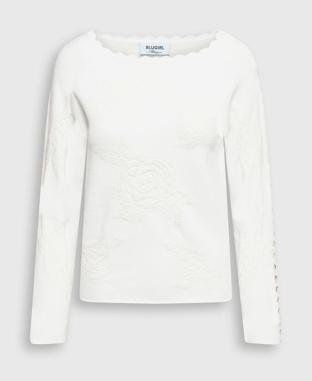 Blumarine 롱슬리브 점퍼