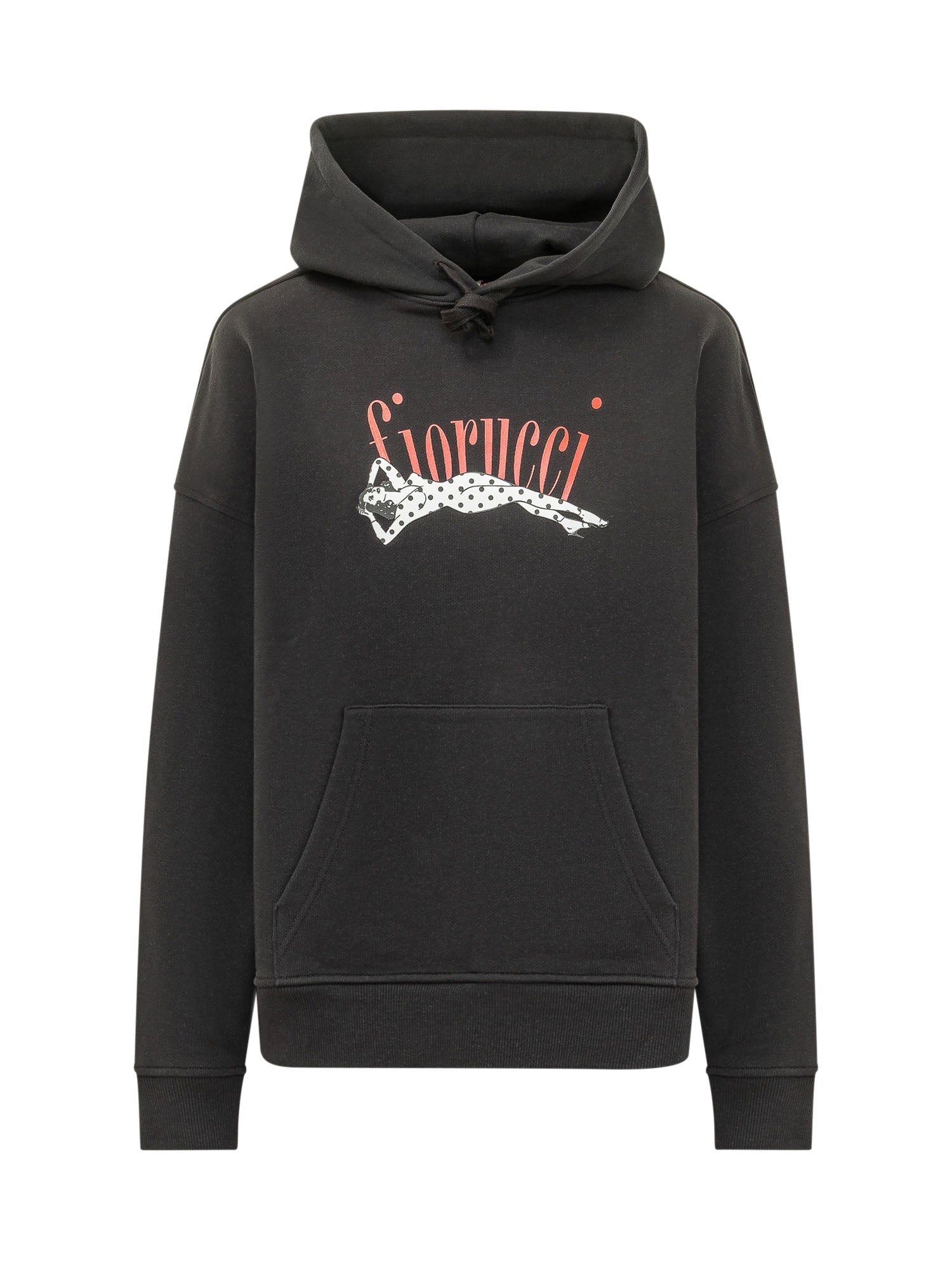 FIORUCCI 피오루치 미니 맨투맨 폴카 도트 후드