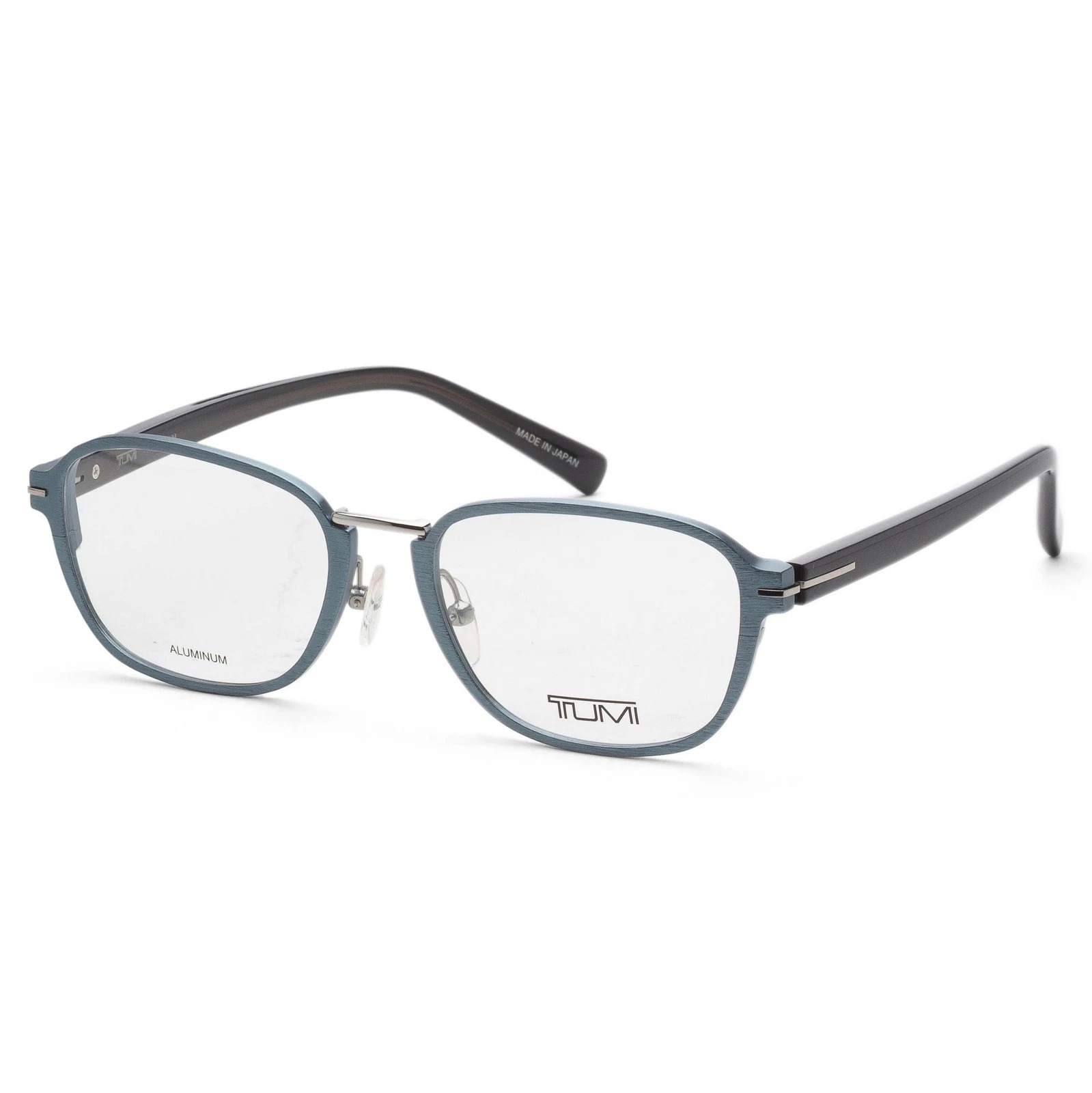 TUMI 데모 직사각형 남성 안경 VTU023 01AQ 52