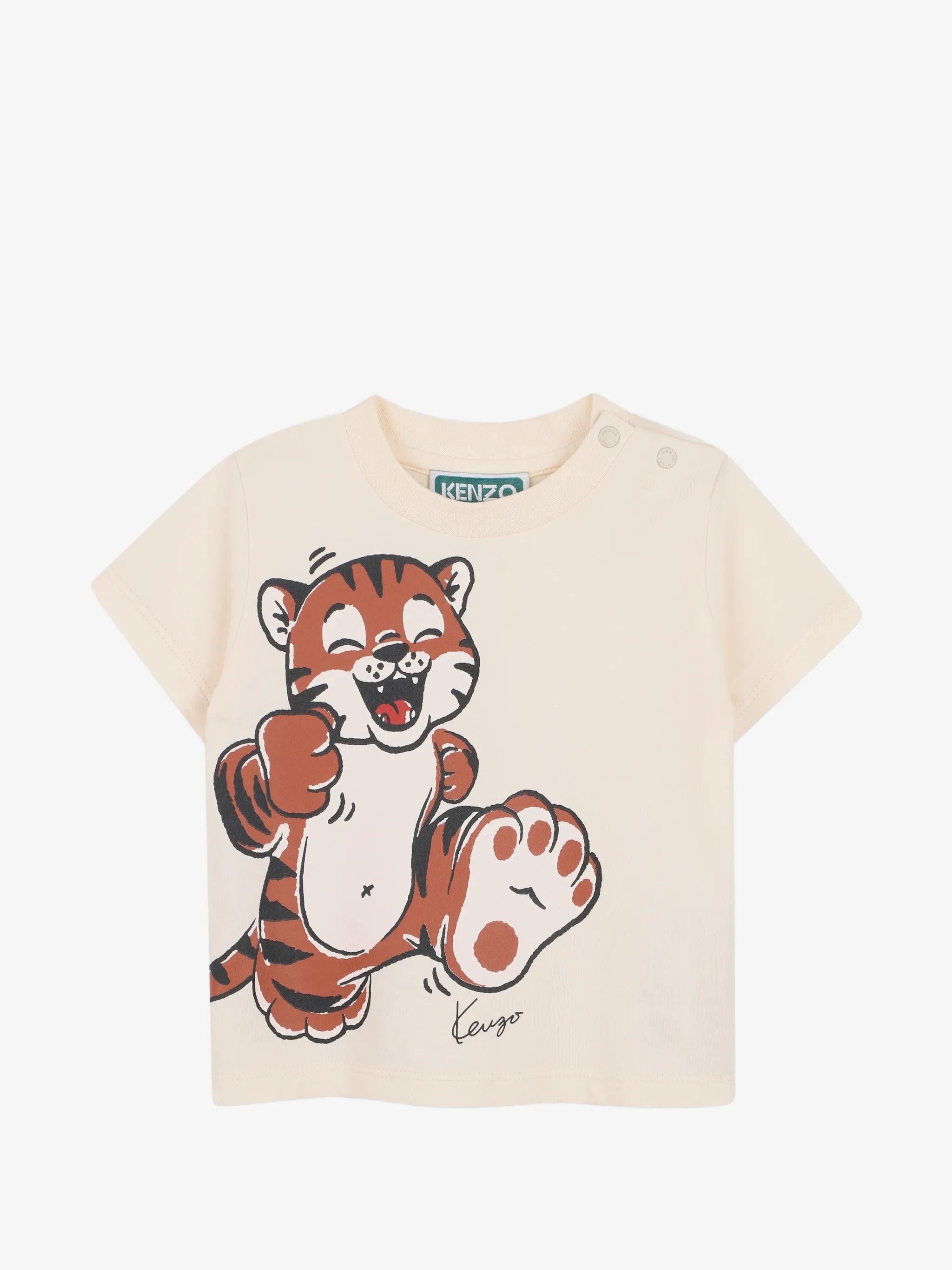 Kenzo Kids 호랑이 프린트 티셔츠