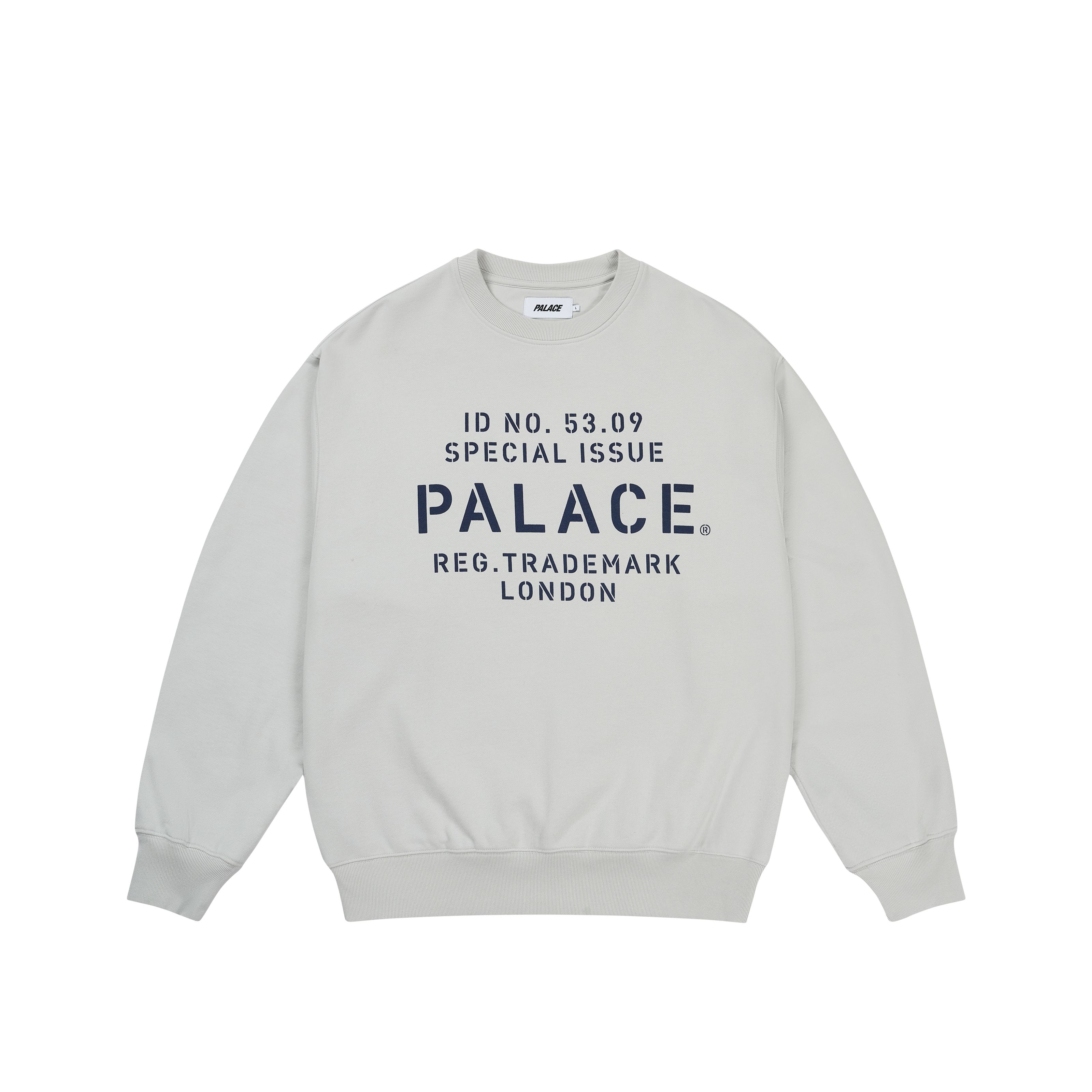Palace 스텐실 크루 런어 록