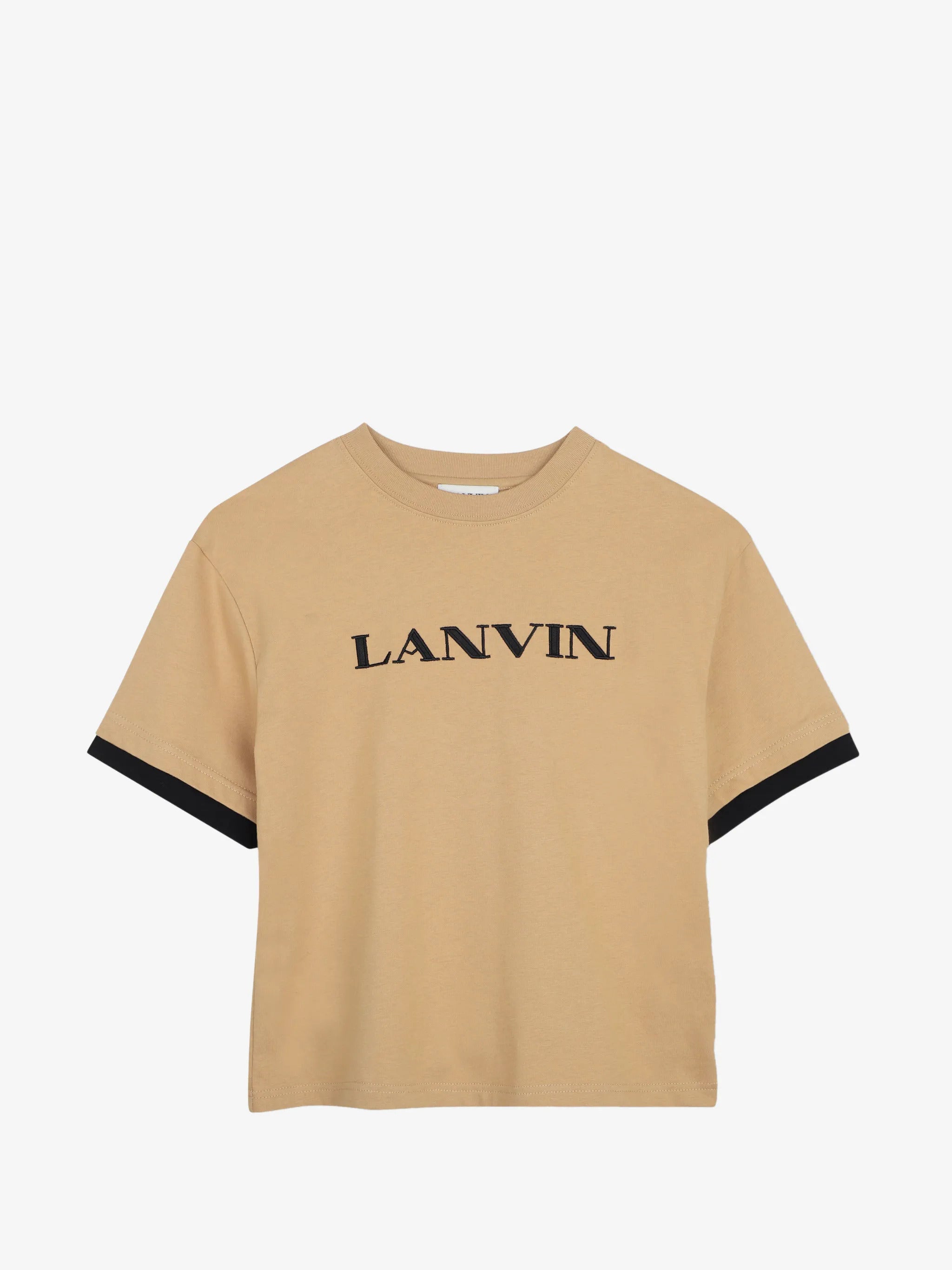 Lanvin Kids 로고 티셔츠