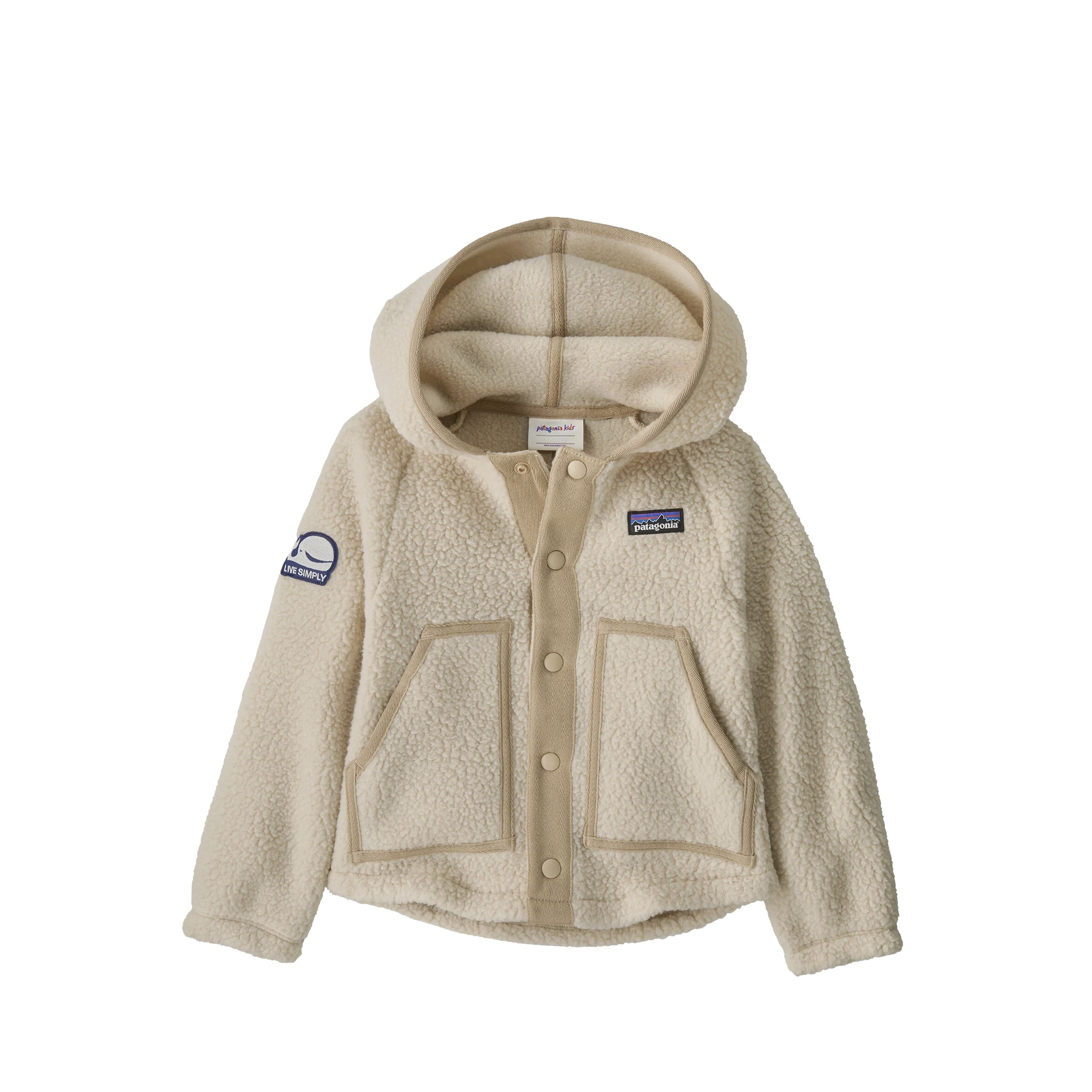 Patagonia Kids 베이비 파타고니아 레트로 파일 플리스 자켓