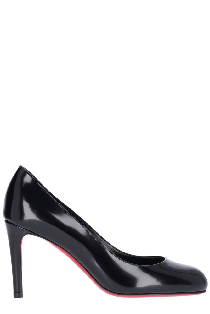 CHRISTIAN LOUBOUTIN 펌프 라운드 토 펌프