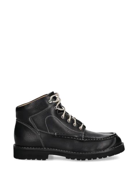 FRACAP 스티치 디테일 레이스업 부츠