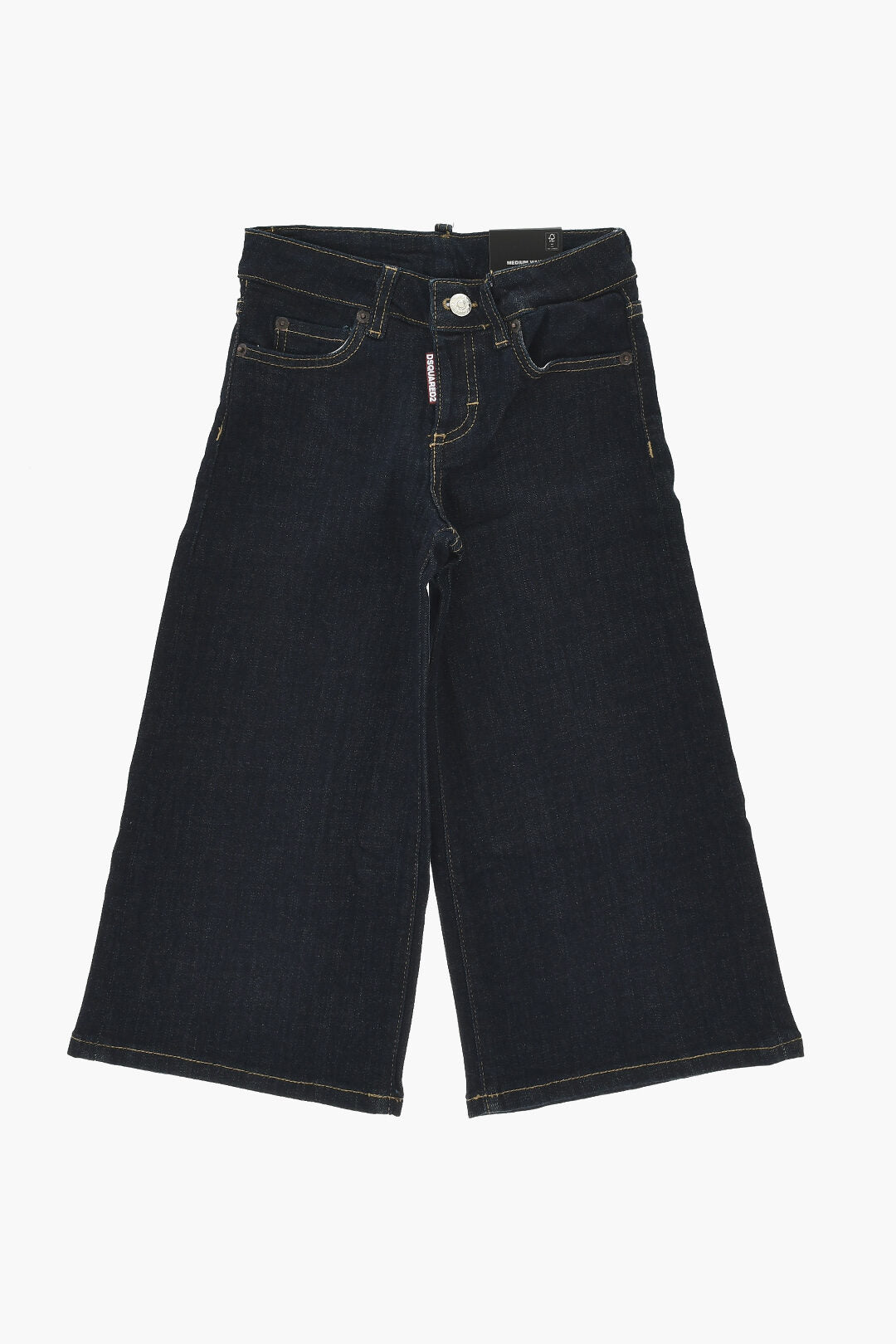Dsquared 2 kids 데님 와이드 레그 진
