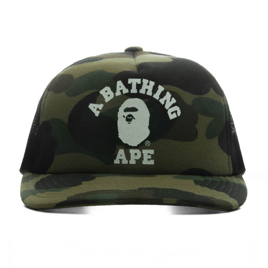Camo College Mesh Cap | Bape | FETCHING