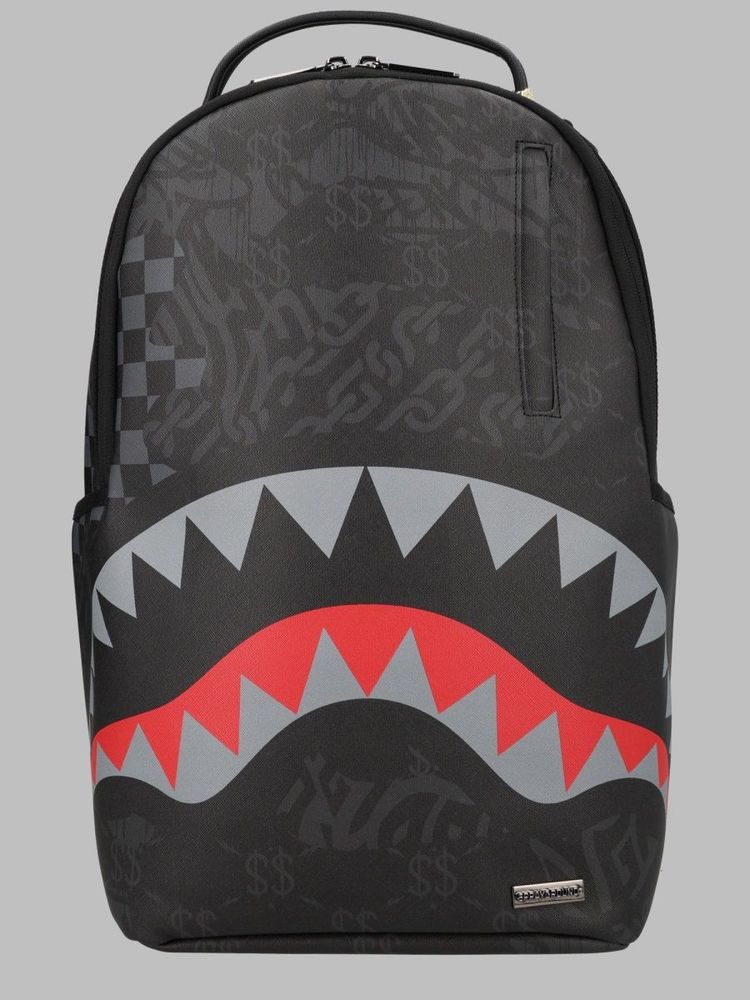 Sprayground Kids 4 Am 상어 프린트 백팩