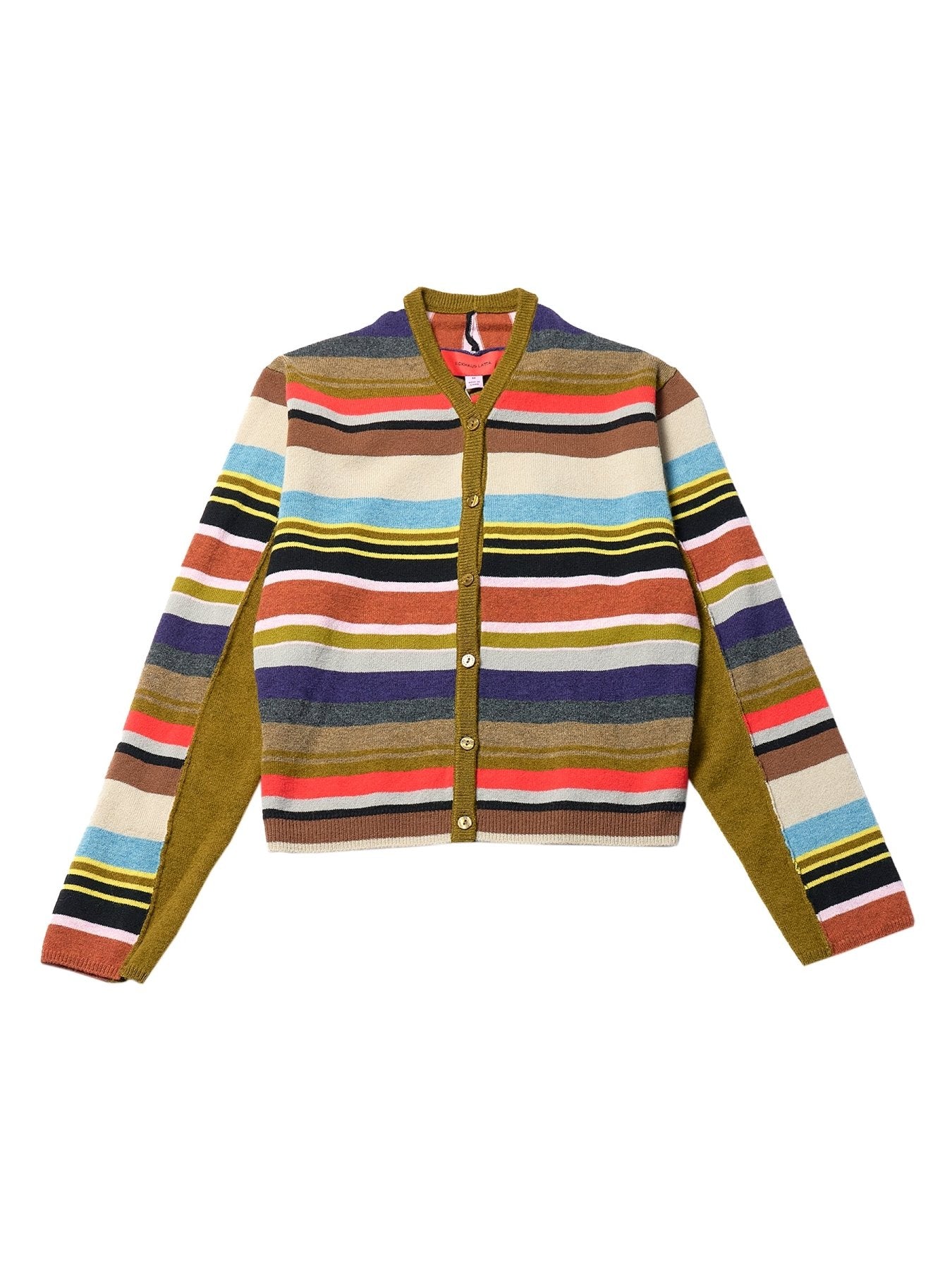 ECKHAUS LATTA 멀티컬러 레이서 가디건