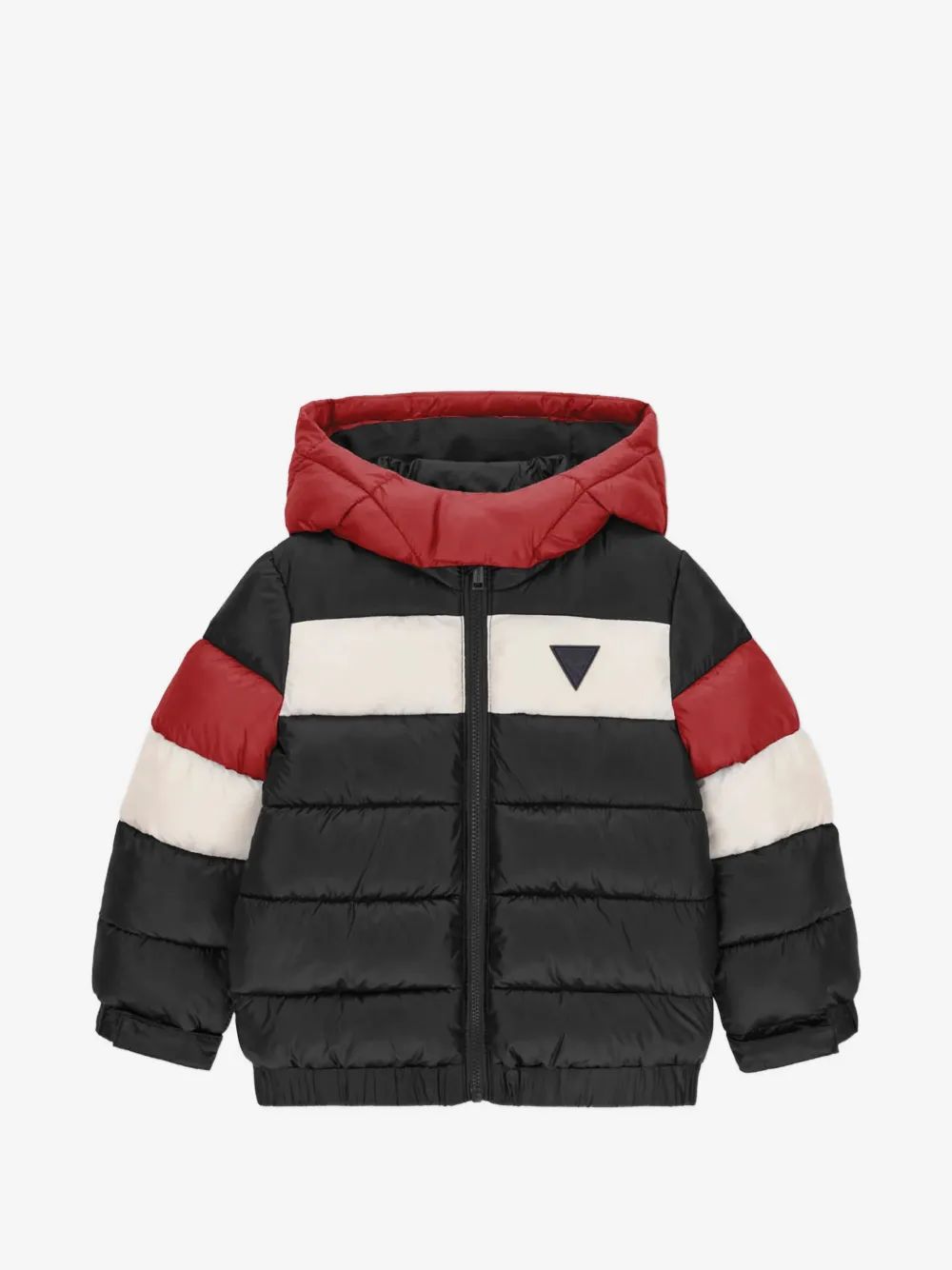 guess kids 로고 프린트 패딩 자켓
