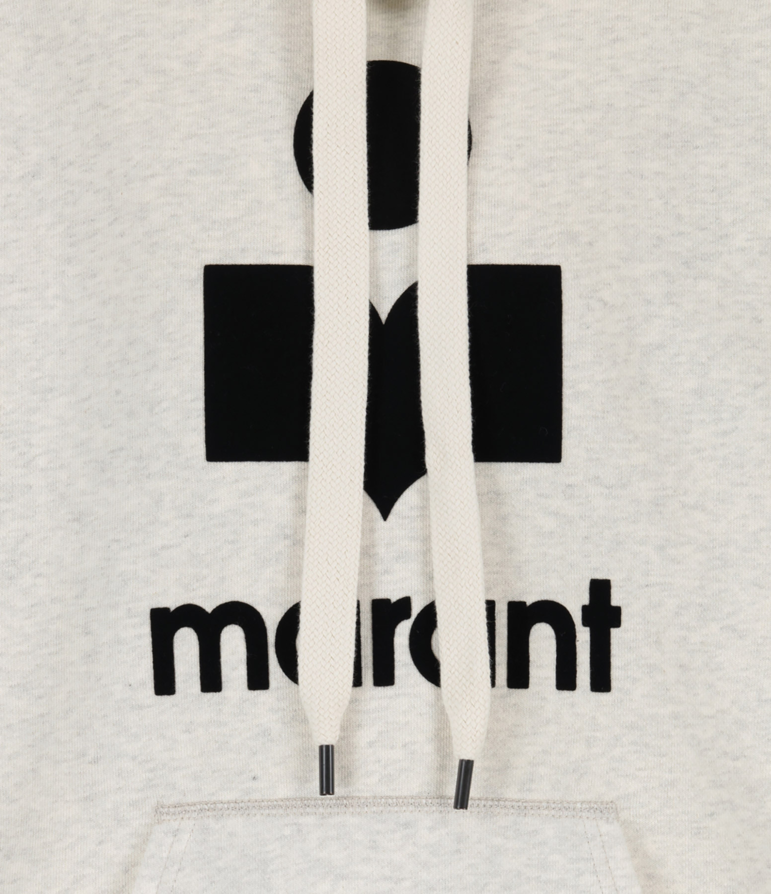 ISABEL MARANT ETOILE 맨슬 코튼 스웨트셔츠 에크루