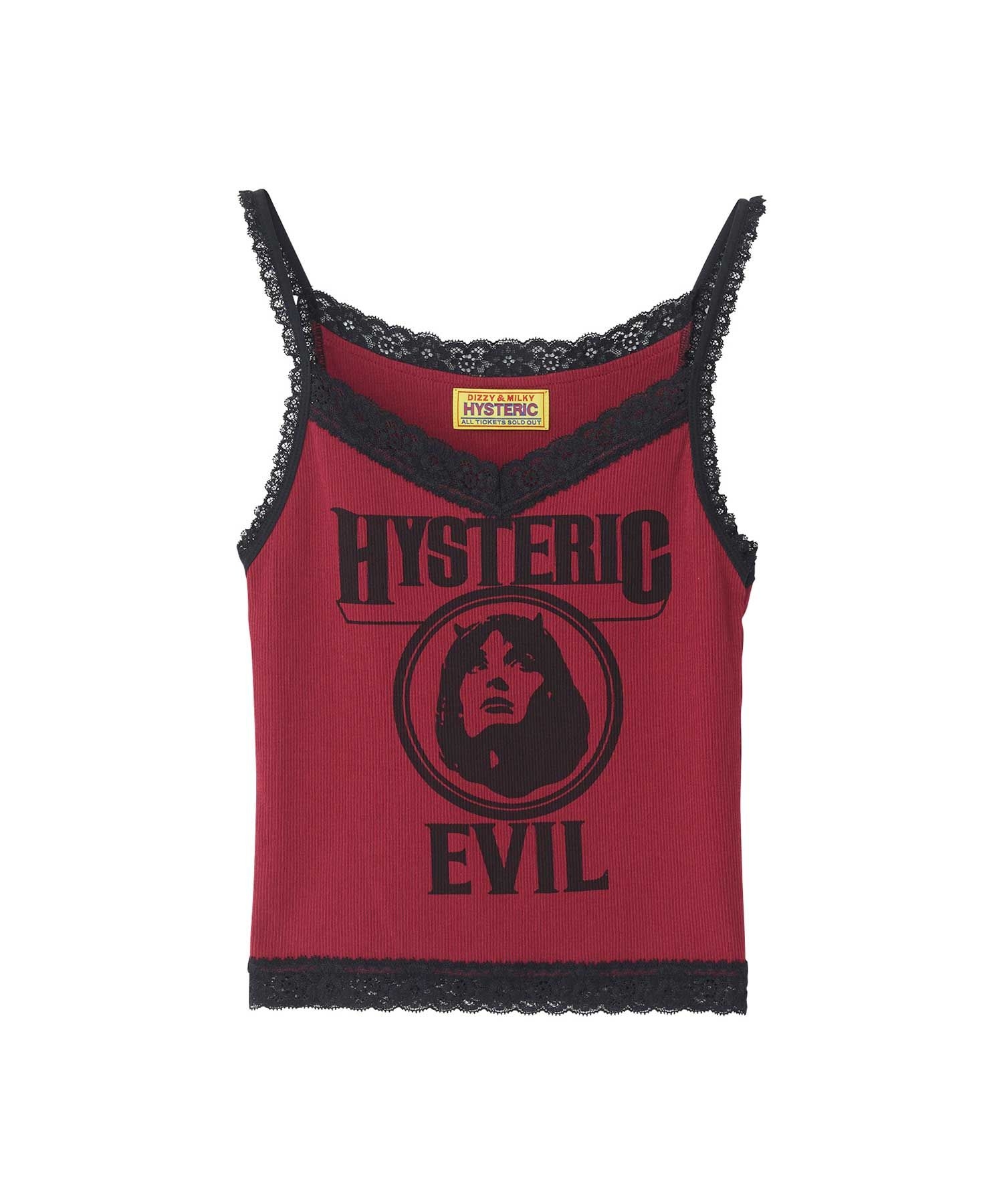 HYSTERIC GLAMOUR 이빌 우먼 캐미솔