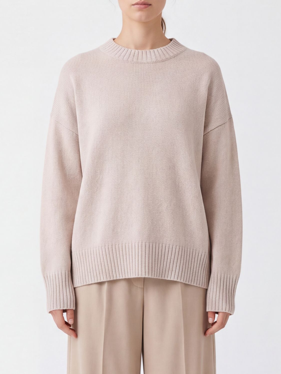 ALLUDE 올루드 맨투맨