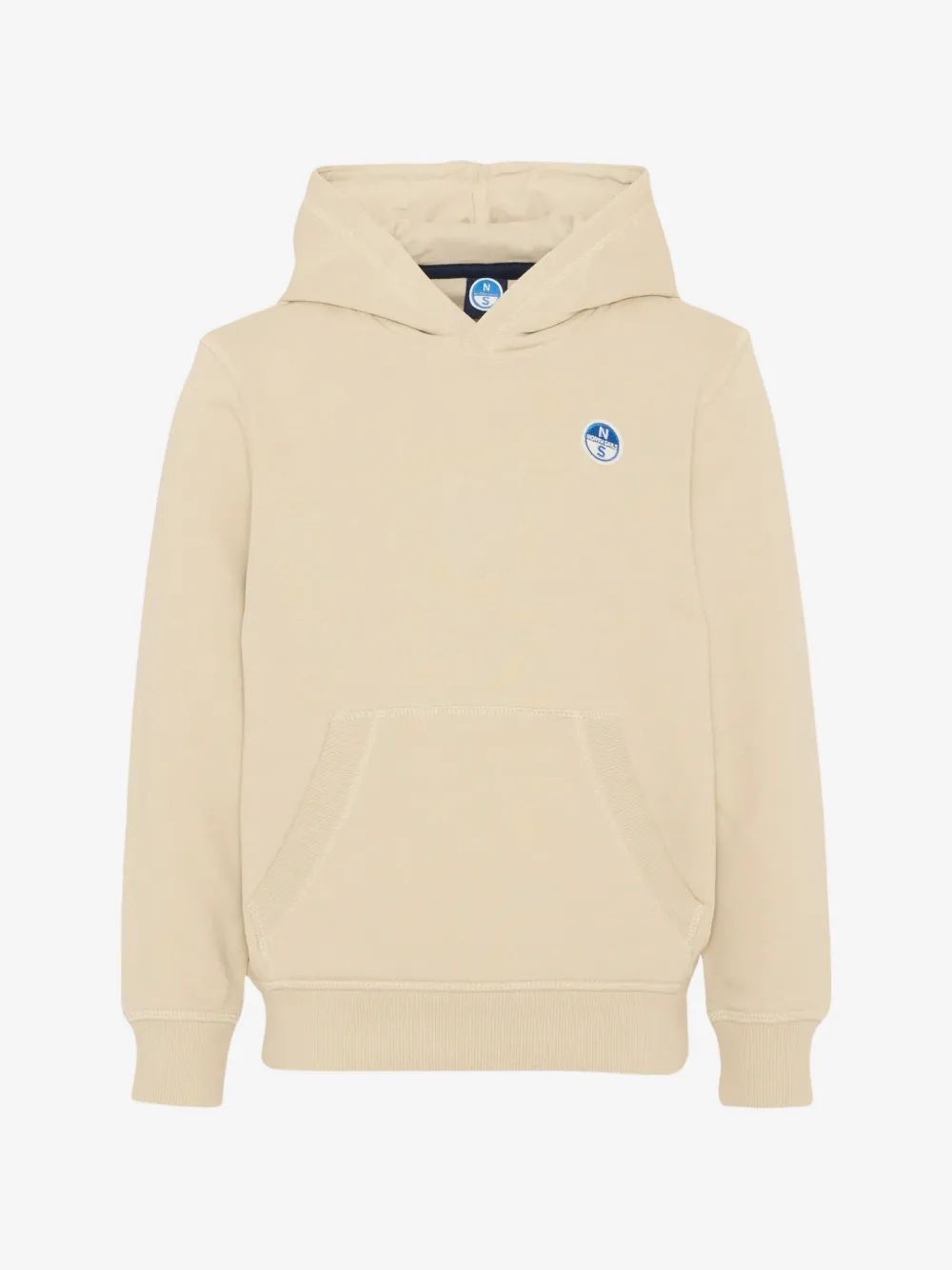 North Sails Kids 로고 패치 후드티