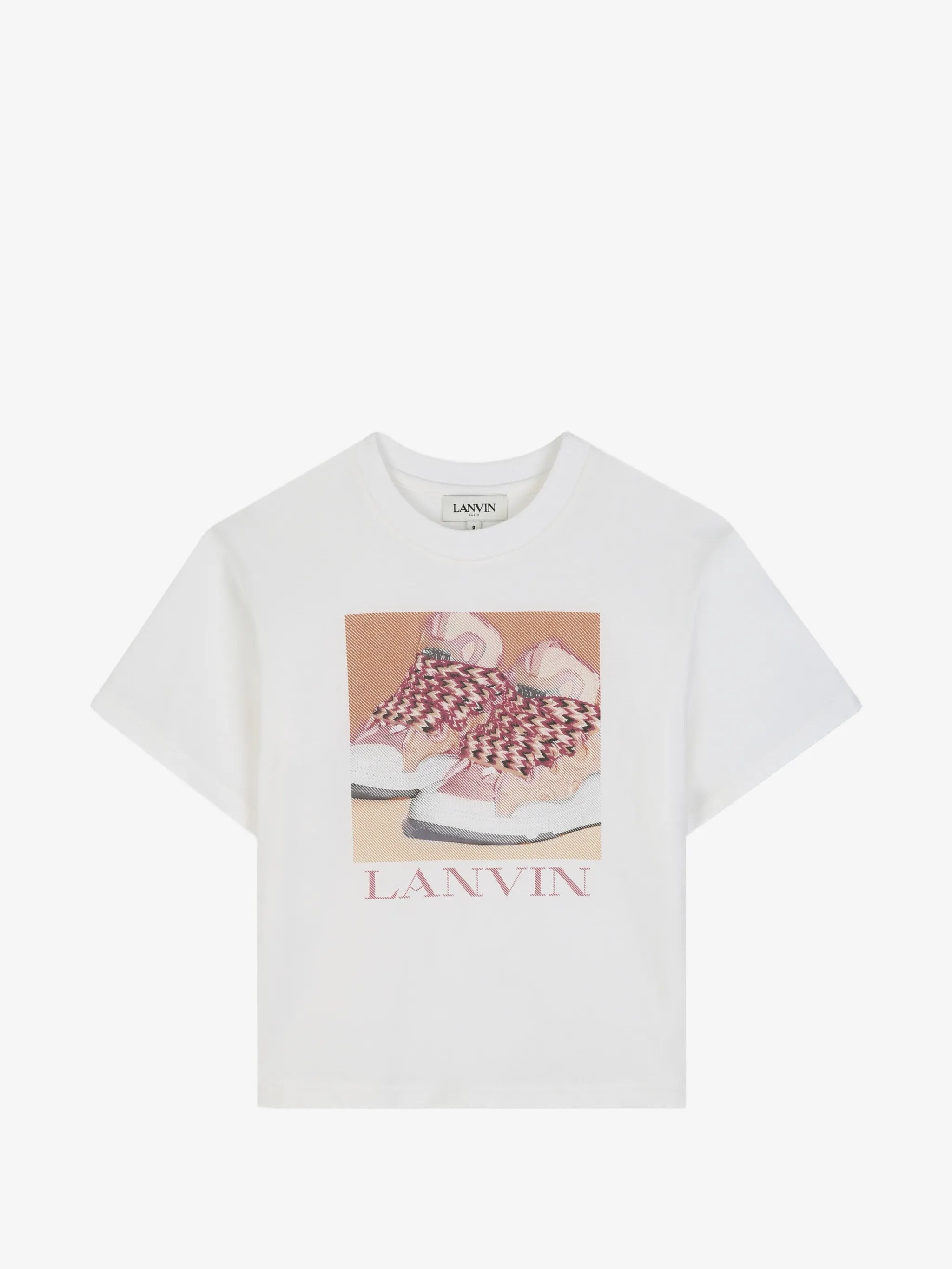 Lanvin Kids 프린트 티셔츠