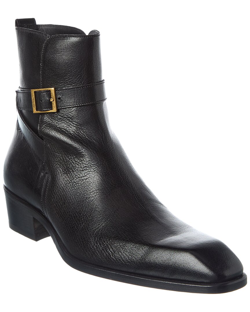 TOMFORD 레더 부츠