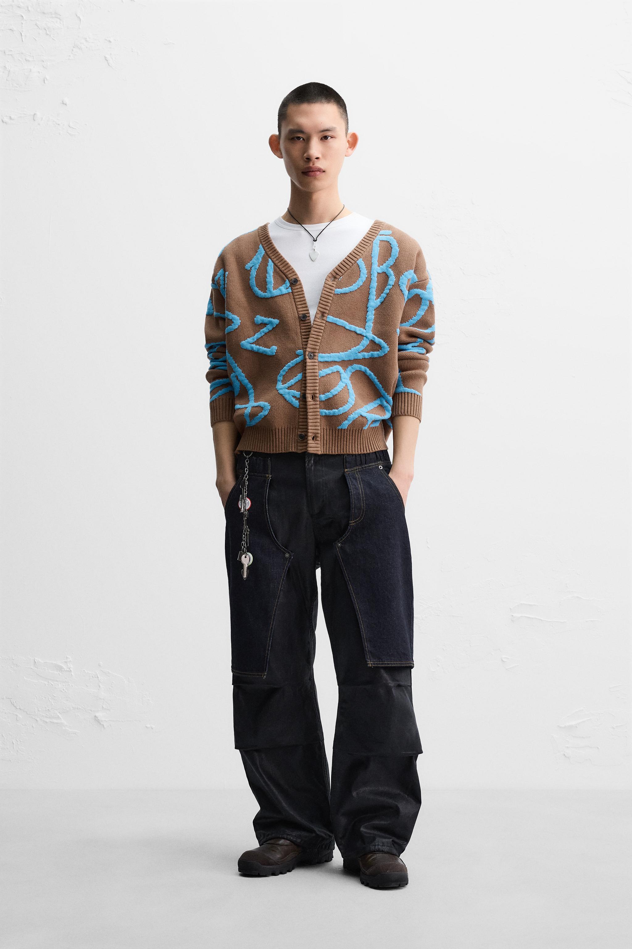 스트라이프 자카드 가디건 ANDERSSON BELL | ZARA | 페칭 FETCHING