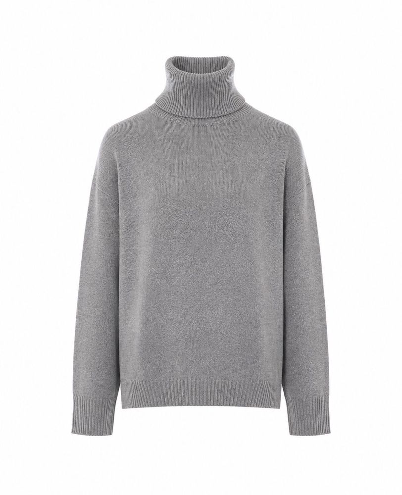ALLUDE 터틀넥 니트 스웨터