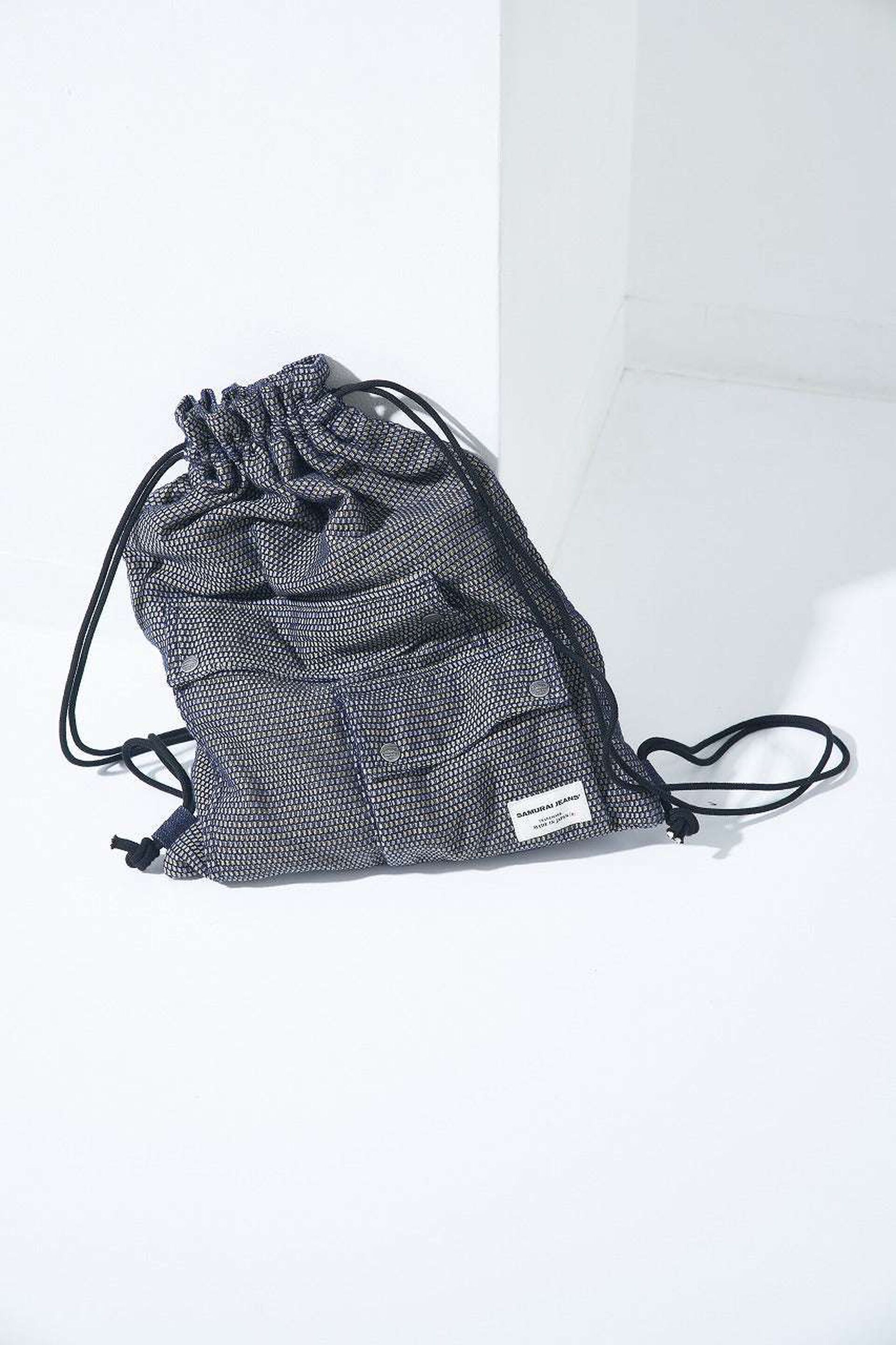 SAMURAI JEANS SJDB26-NRS 노라기 사시코 드로스트링 백