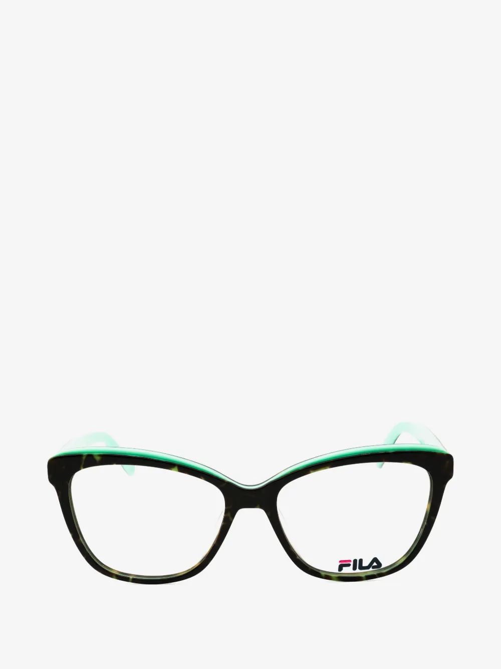FILA 거북이 등껍질 효과 캣아이 안경