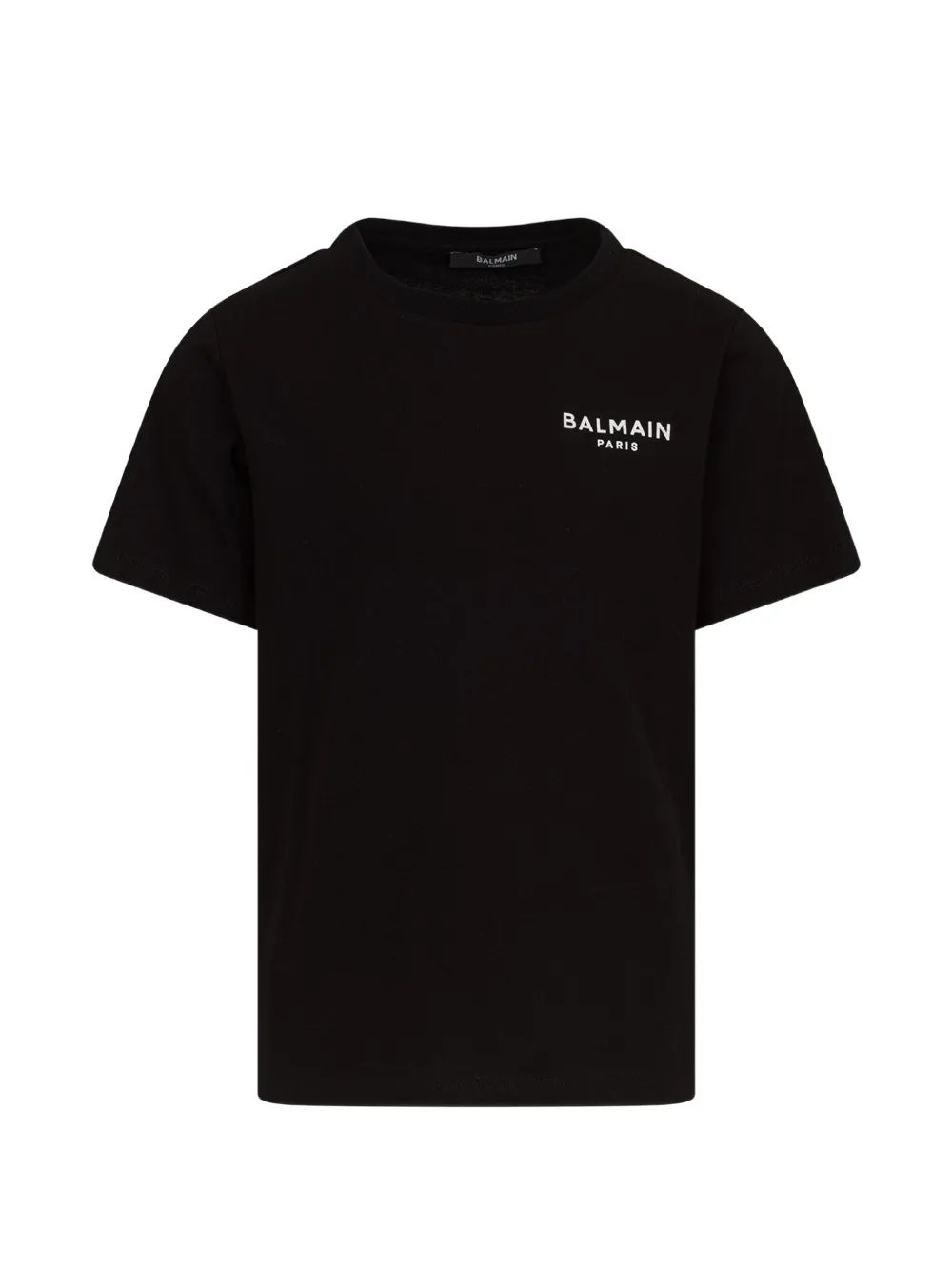 Balmain Kids 로고 프린트 티셔츠