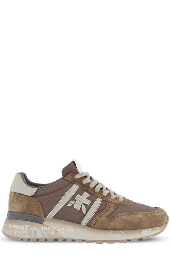 Premiata 랜더 레이스업 스니커즈