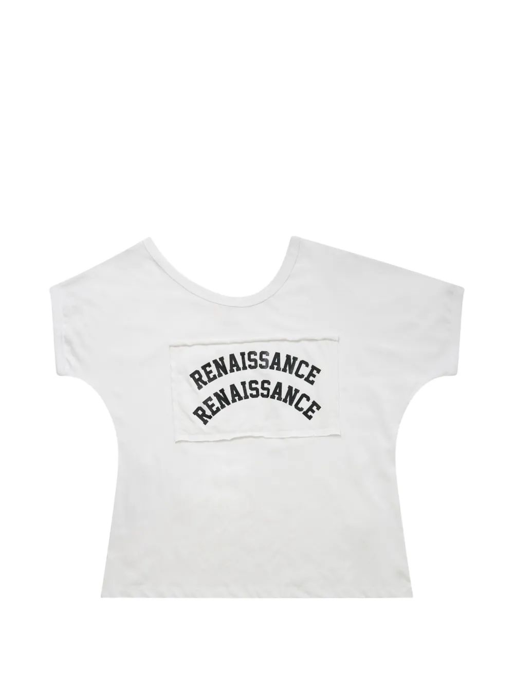 RENAISSANCE RENAISSANCE 렌 로고 패치 티셔츠